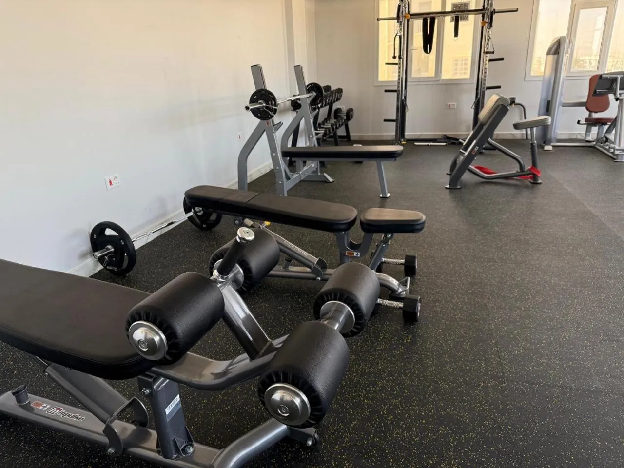 Fitness centre/facilities in Royal Plaza Hotel