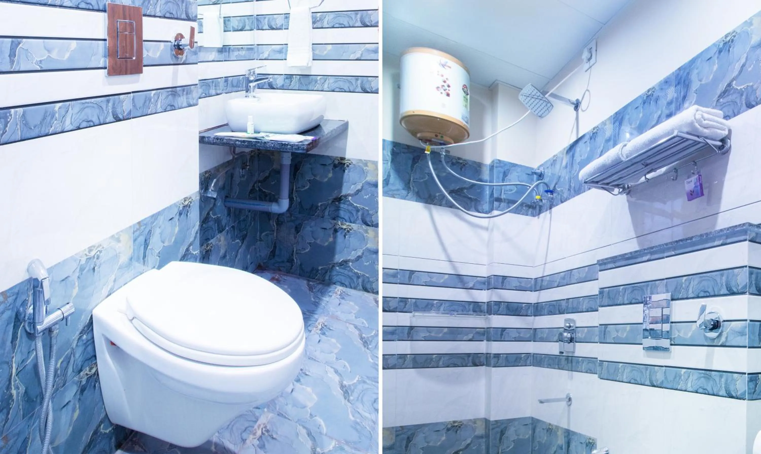 Bathroom in Treebo Royal Imperial, Bikaner Railway Station