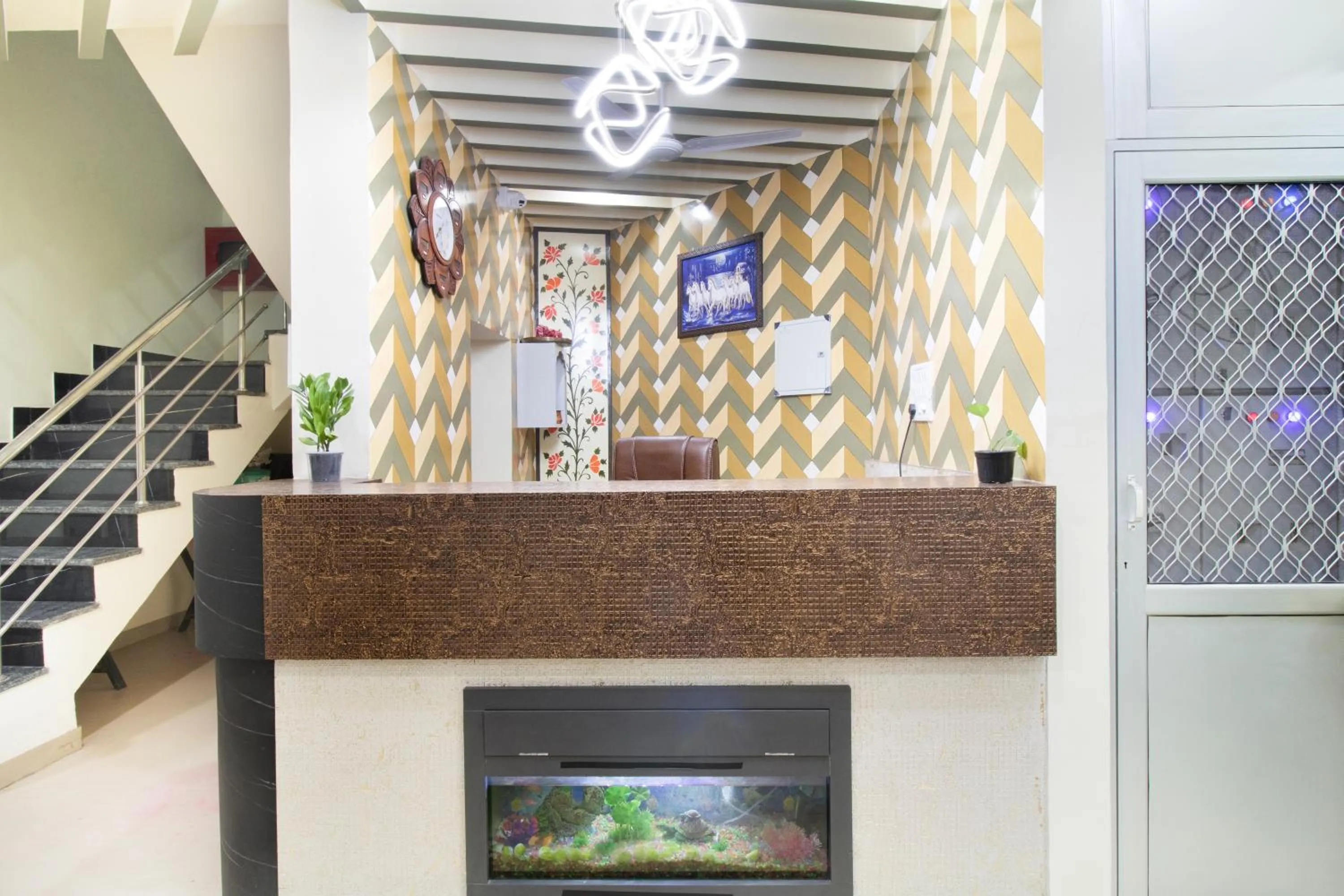 Lobby or reception in Treebo Royal Imperial, Bikaner Railway Station