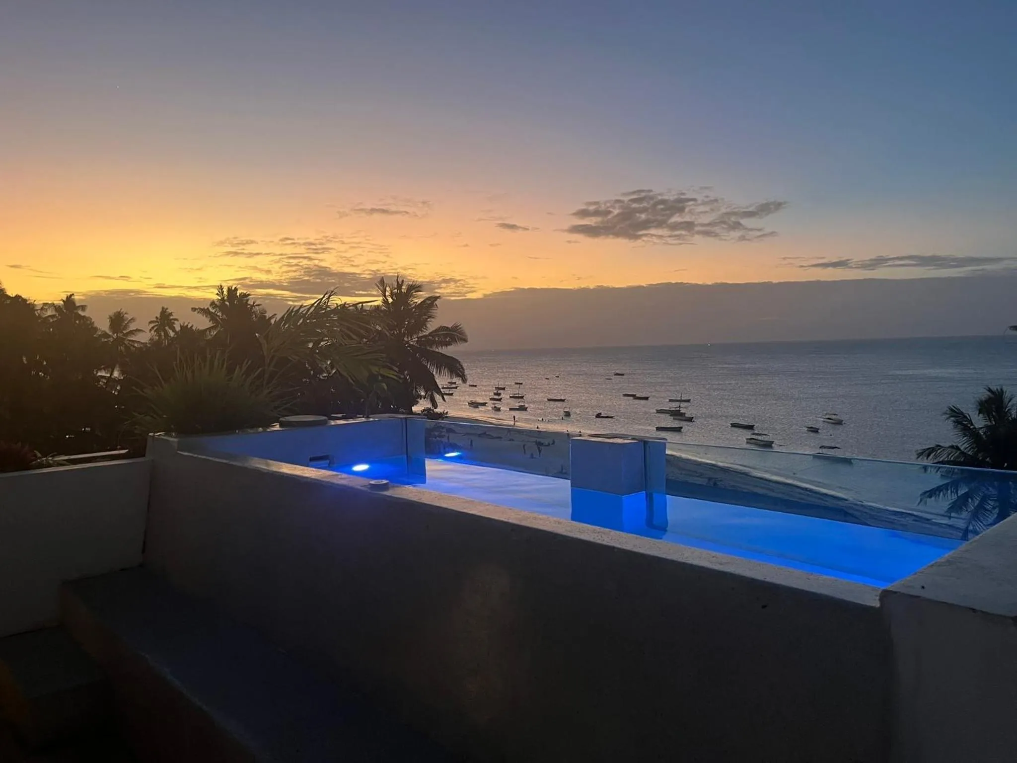 Sea view in Aluna Beach Apartments