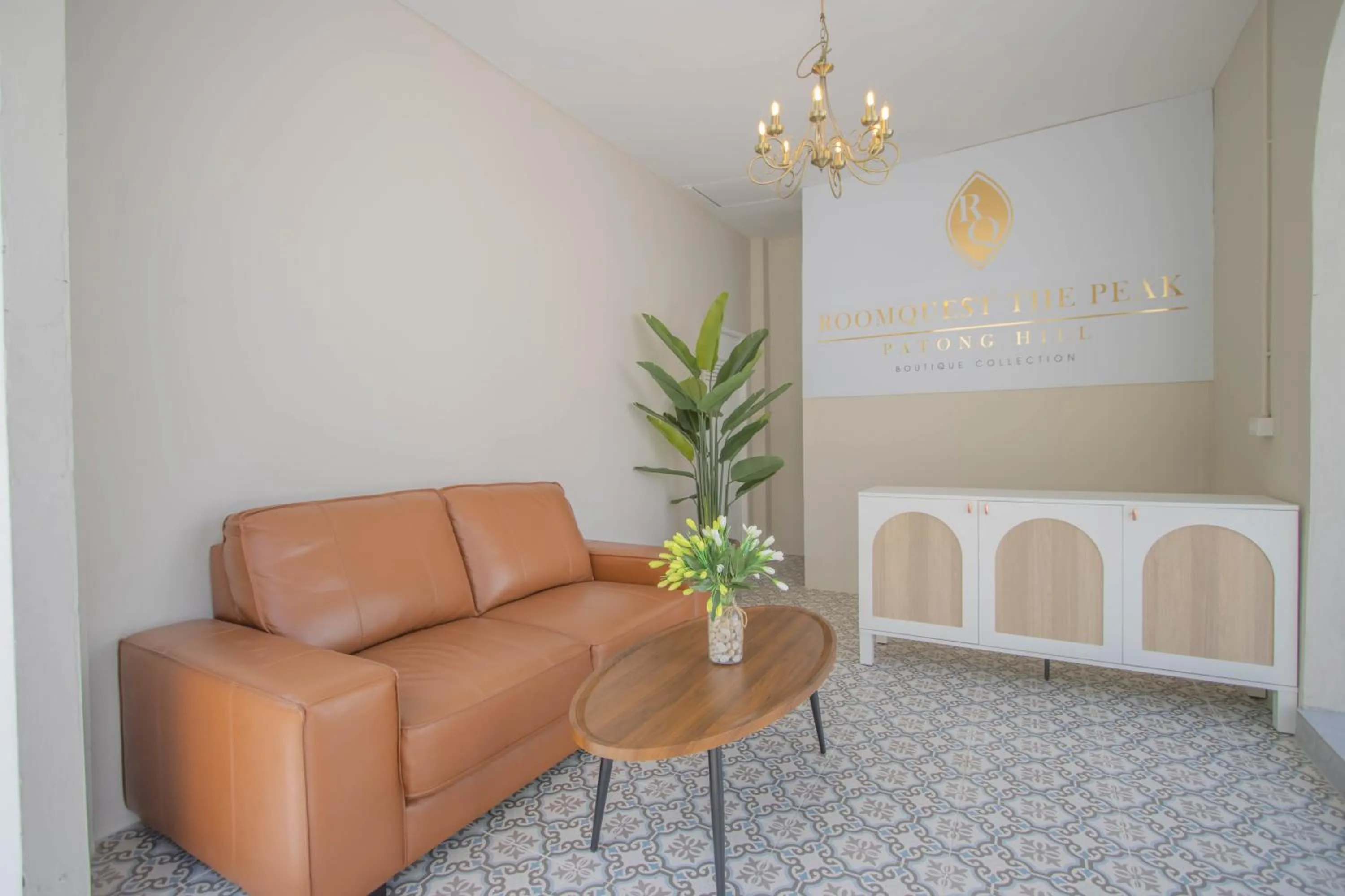 Seating area in RoomQuest The Peak Patong Hill