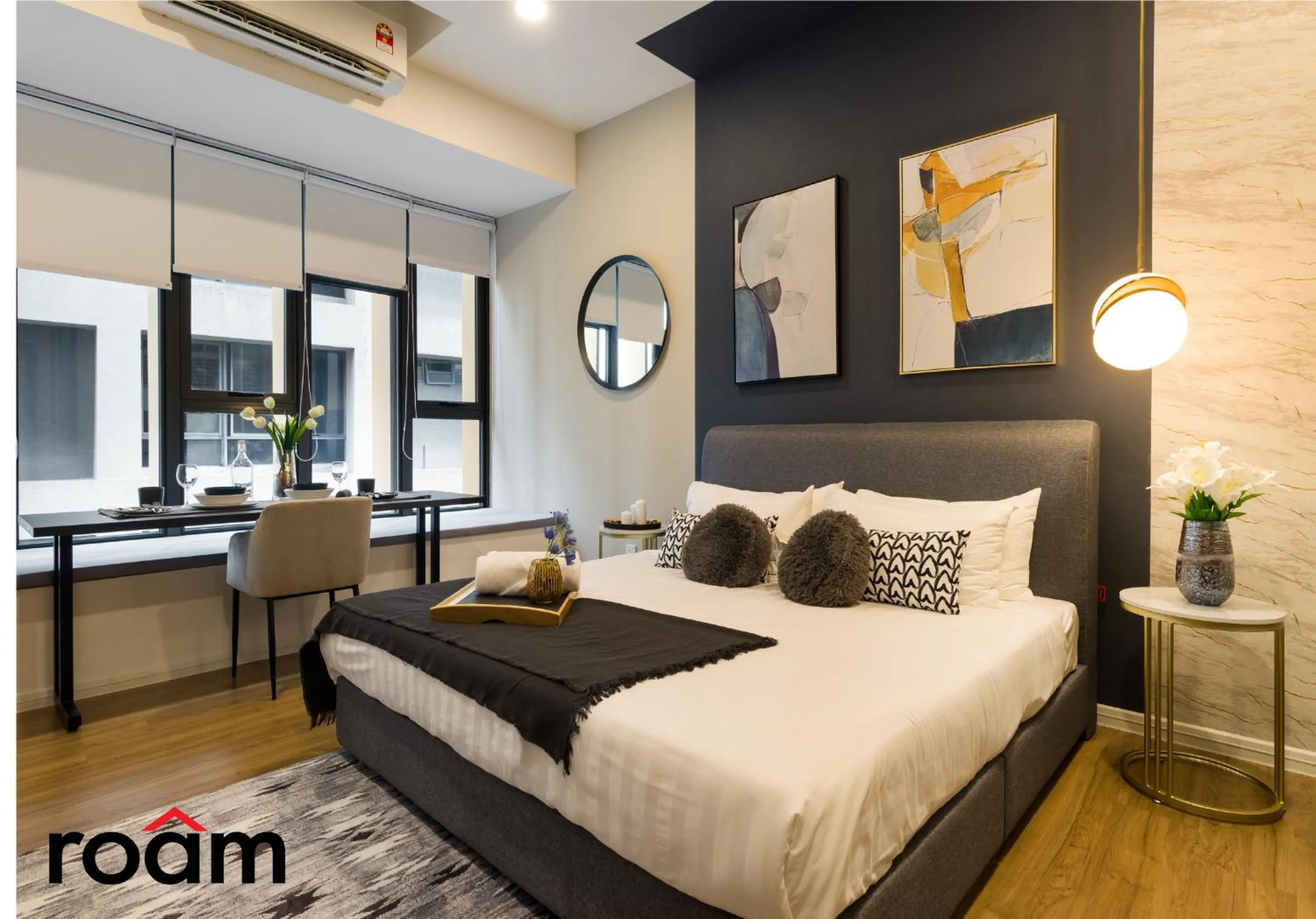 Bedroom, Bed in Ceylonz Signature Suites, Bukit Bintang