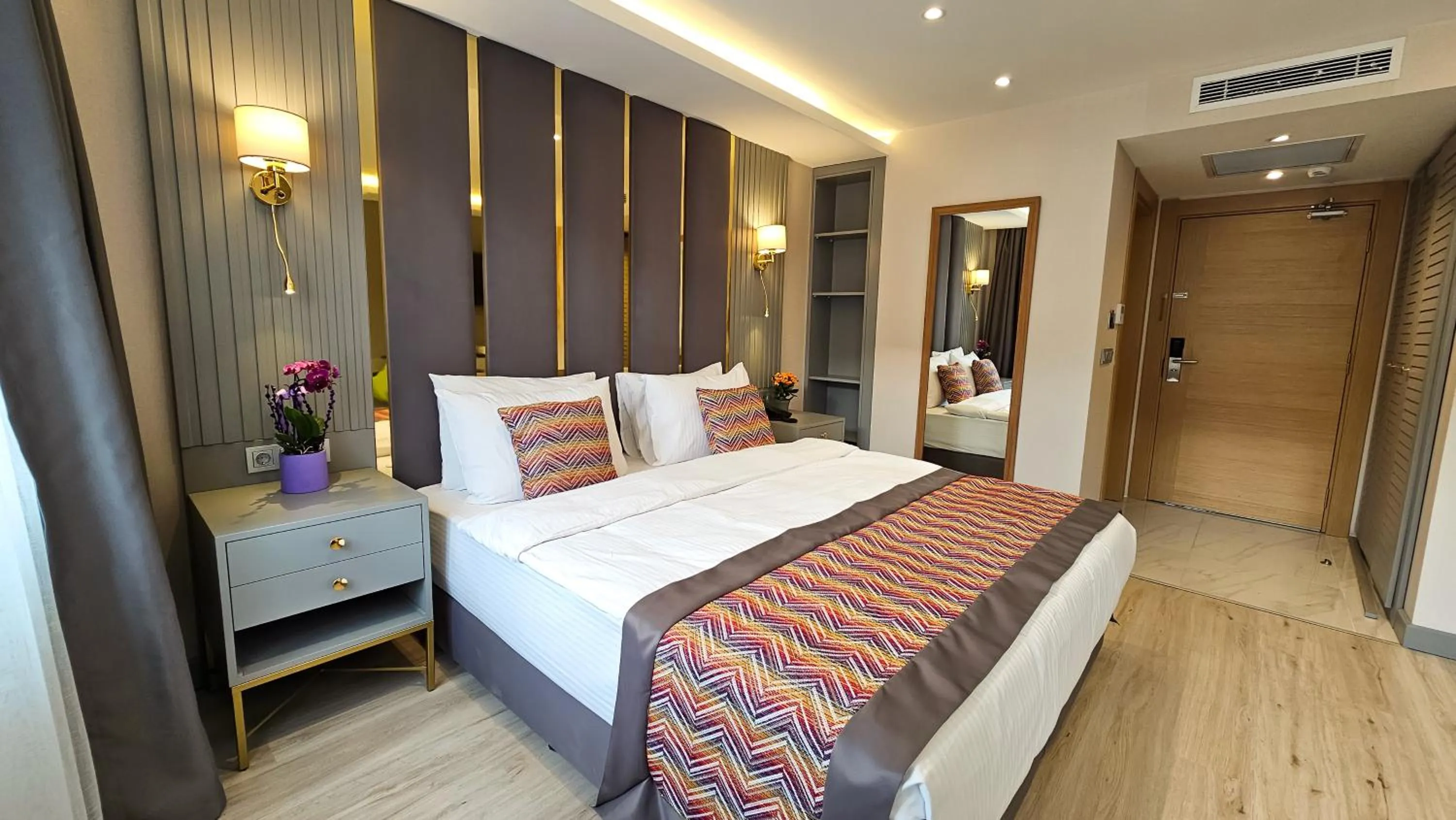 Bed in The Külsümz Hotel