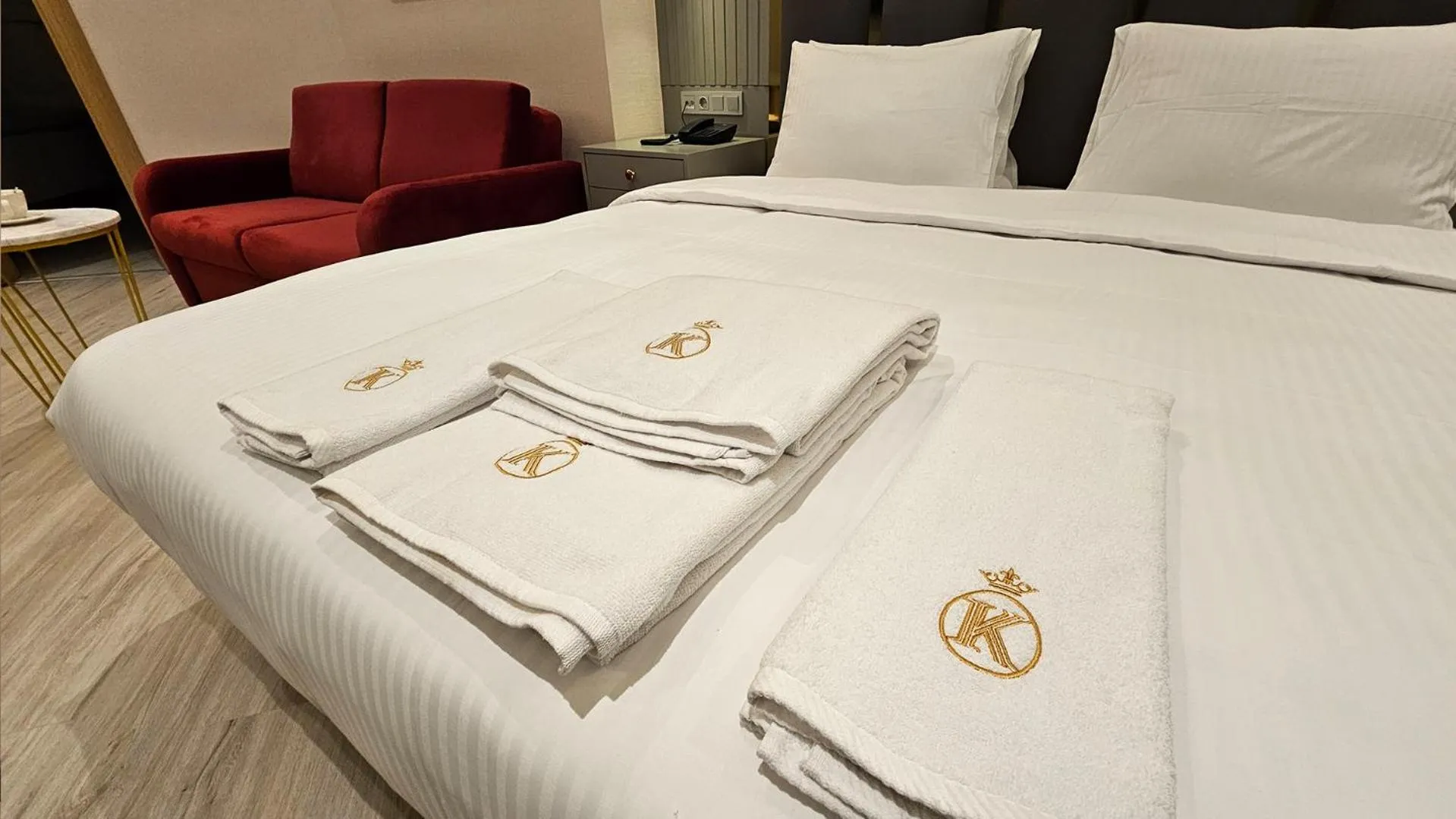 Bed in The Külsümz Hotel