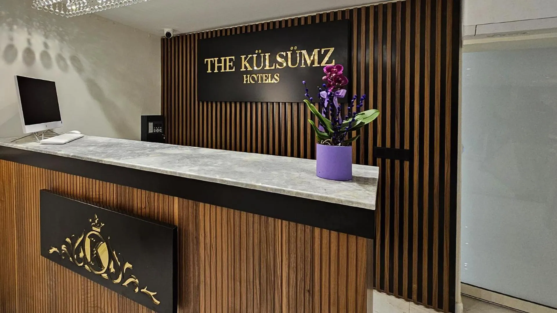Property logo or sign in The Külsümz Hotel