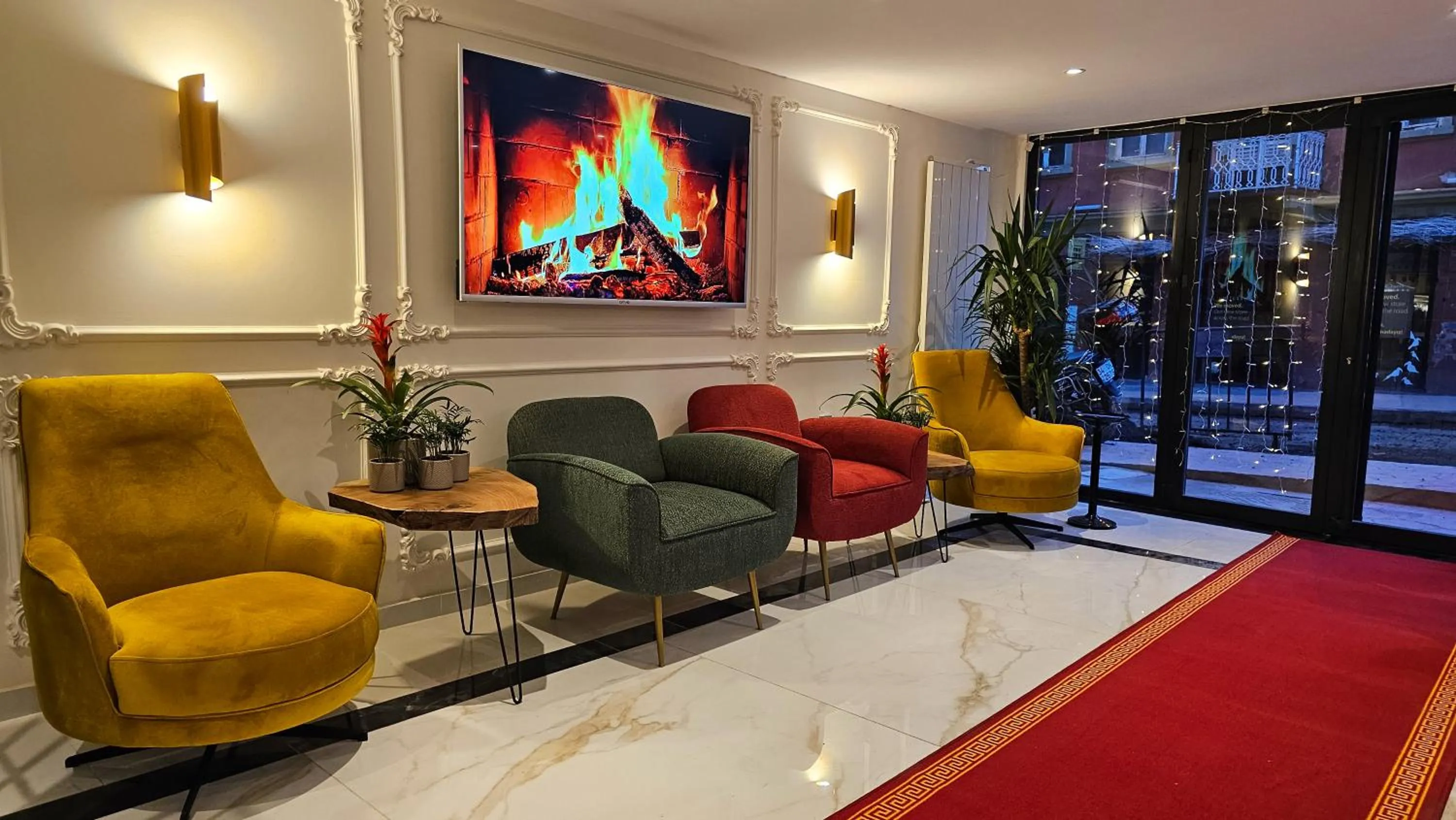 Lobby or reception in The Külsümz Hotel