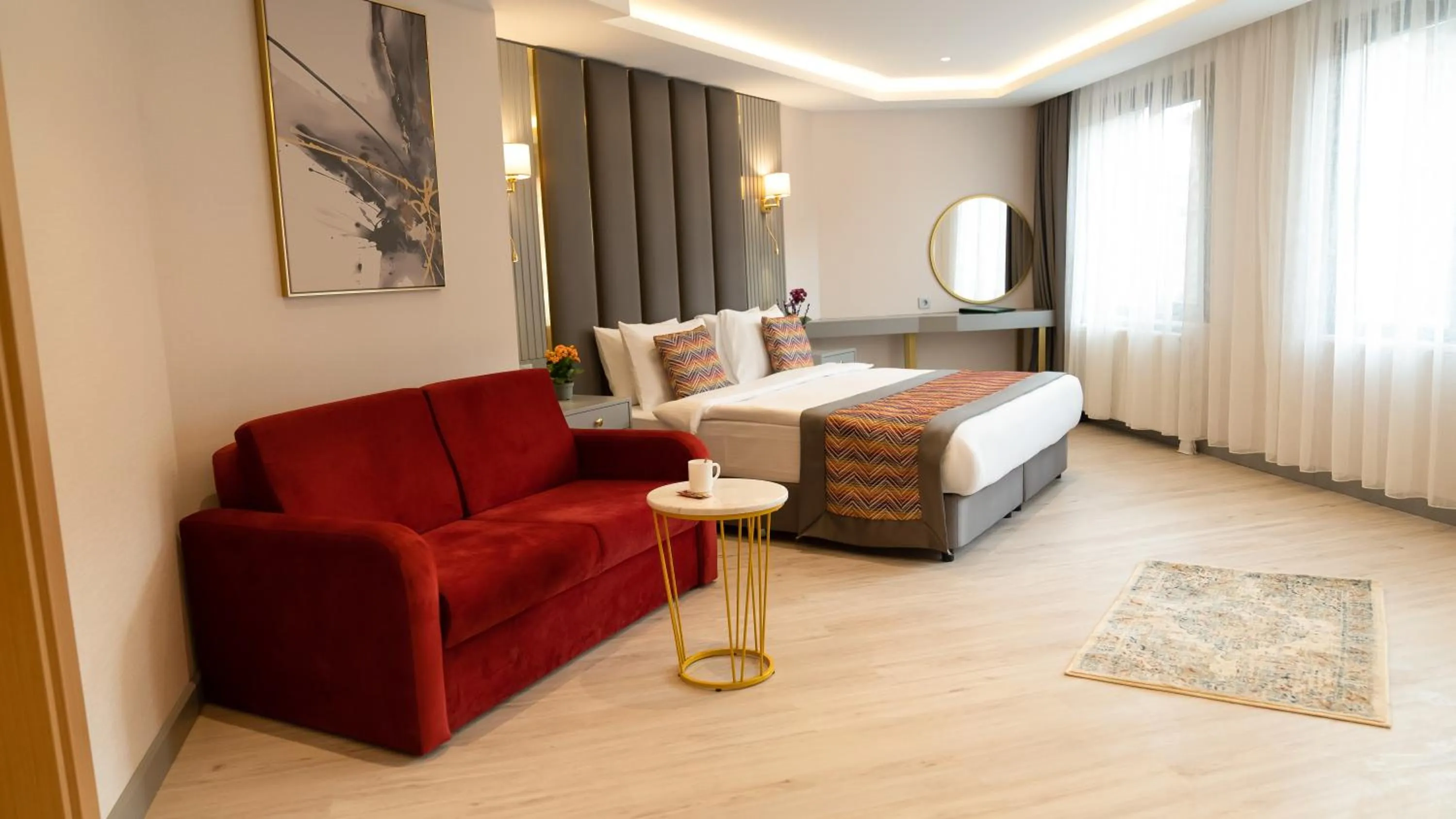 Photo of the whole room, Bed in The Külsümz Hotel