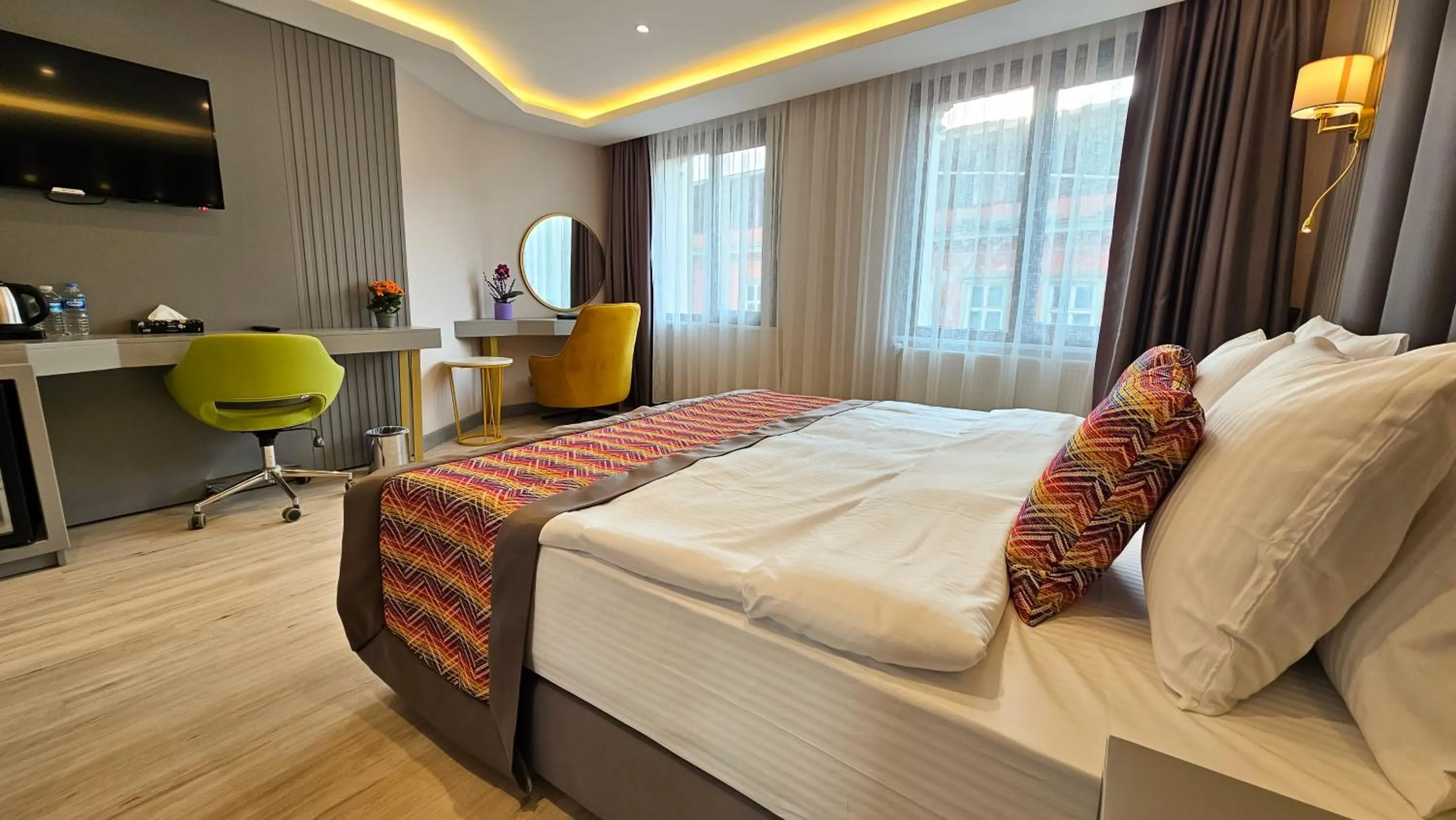 Bed in The Külsümz Hotel