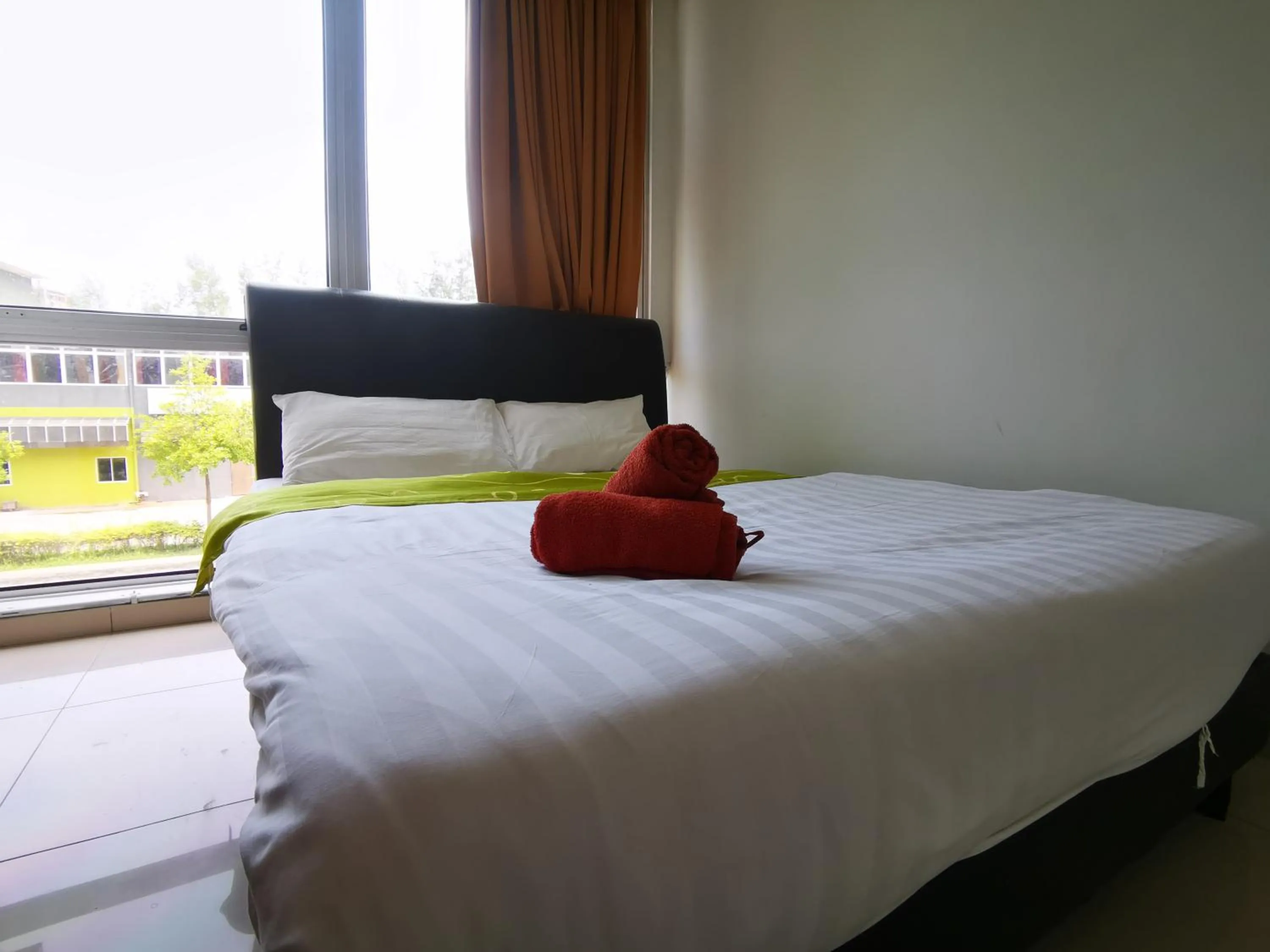 Bedroom, Bed in Clover Hotel Port Dickson