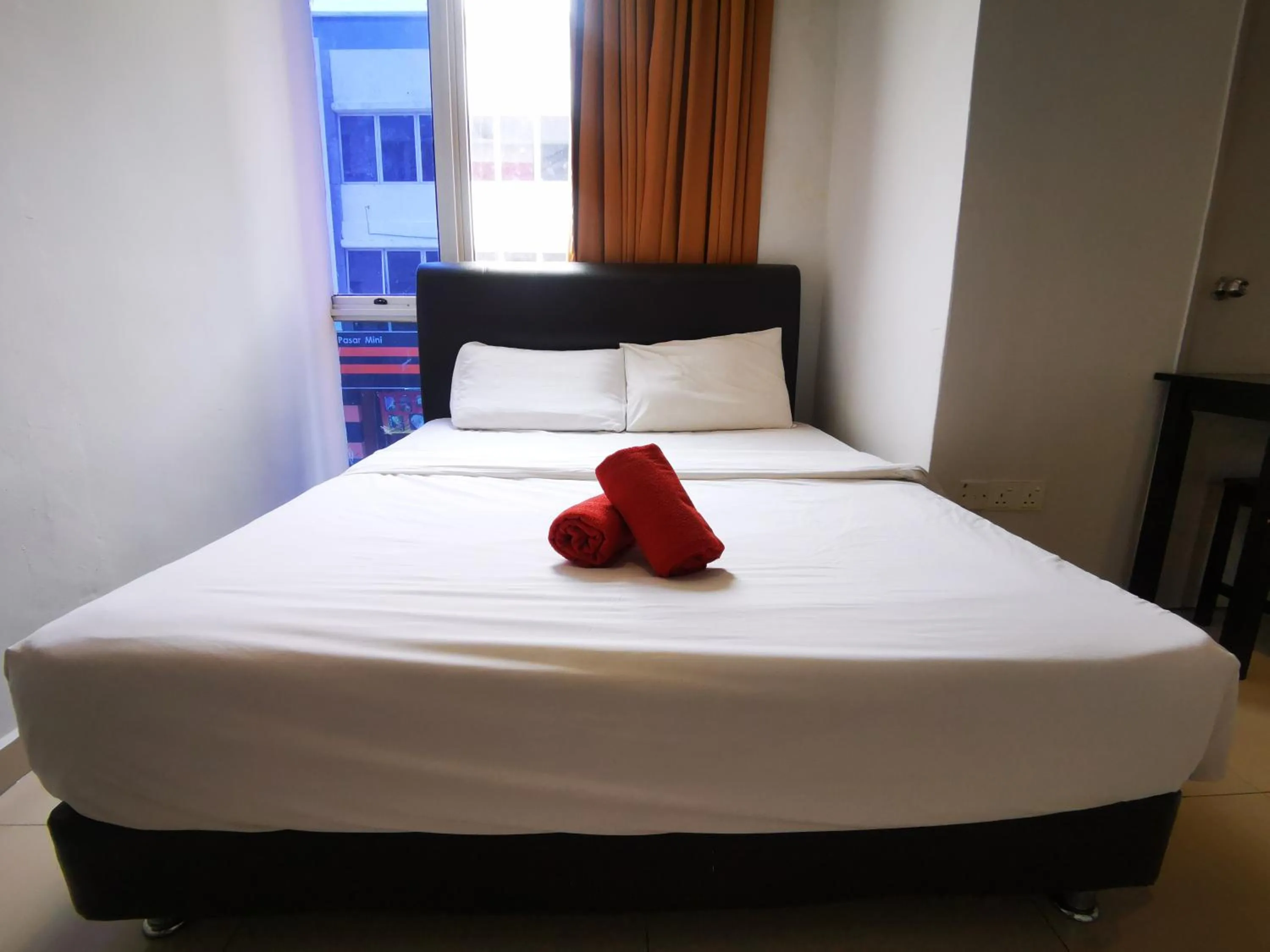 Bed in Clover Hotel Port Dickson