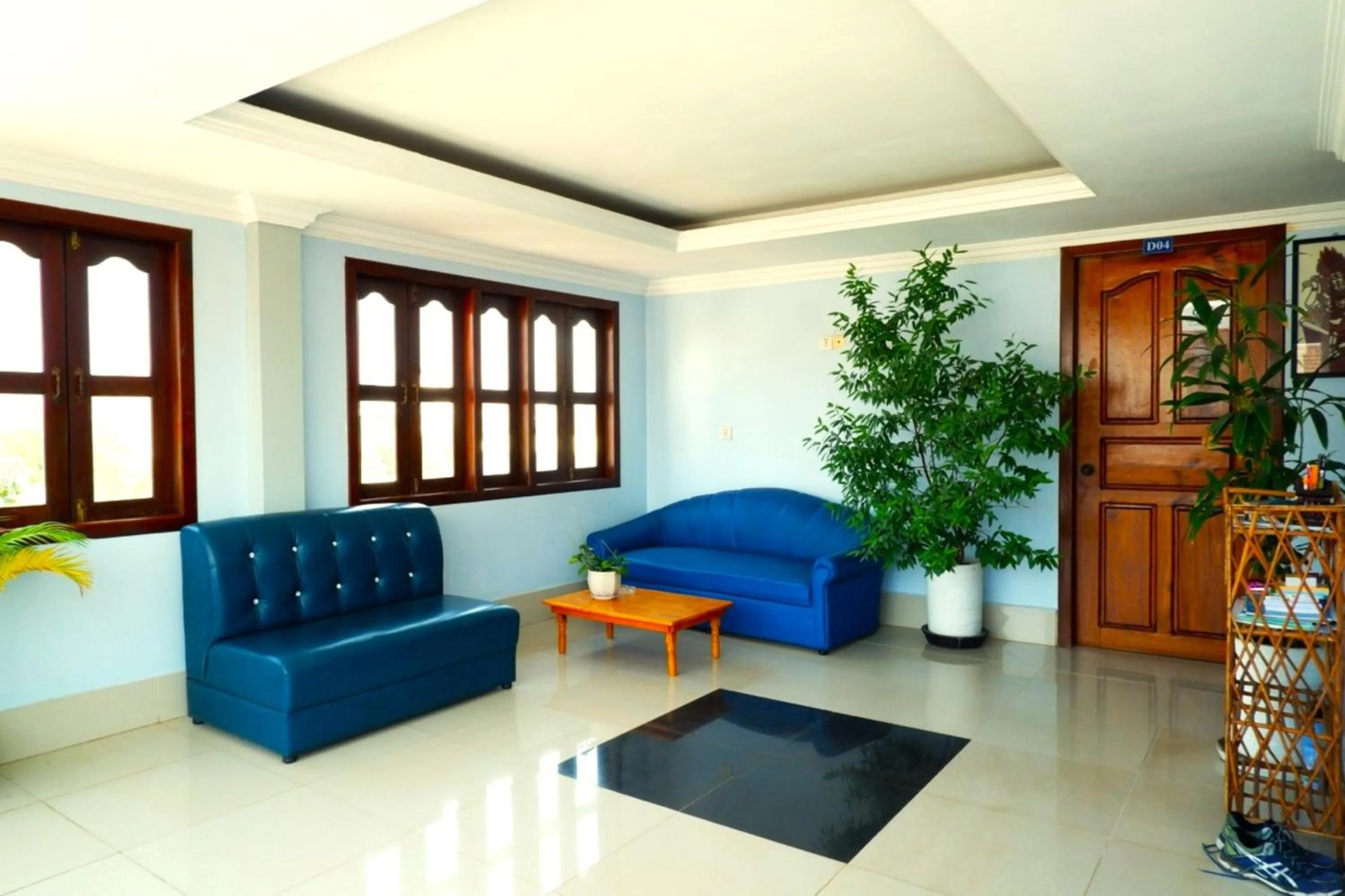 Seating area in Nary Villa