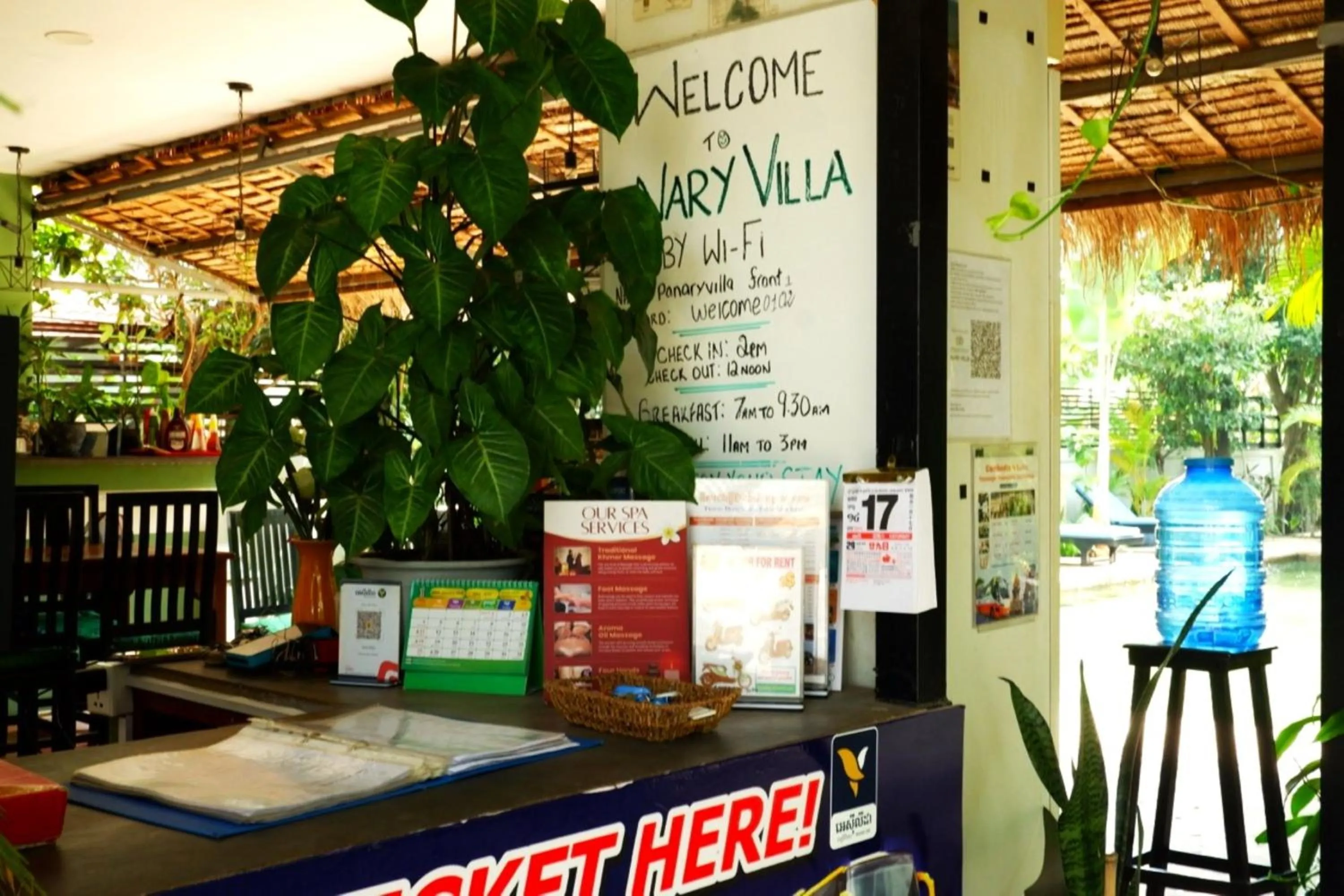 Lobby or reception in Nary Villa