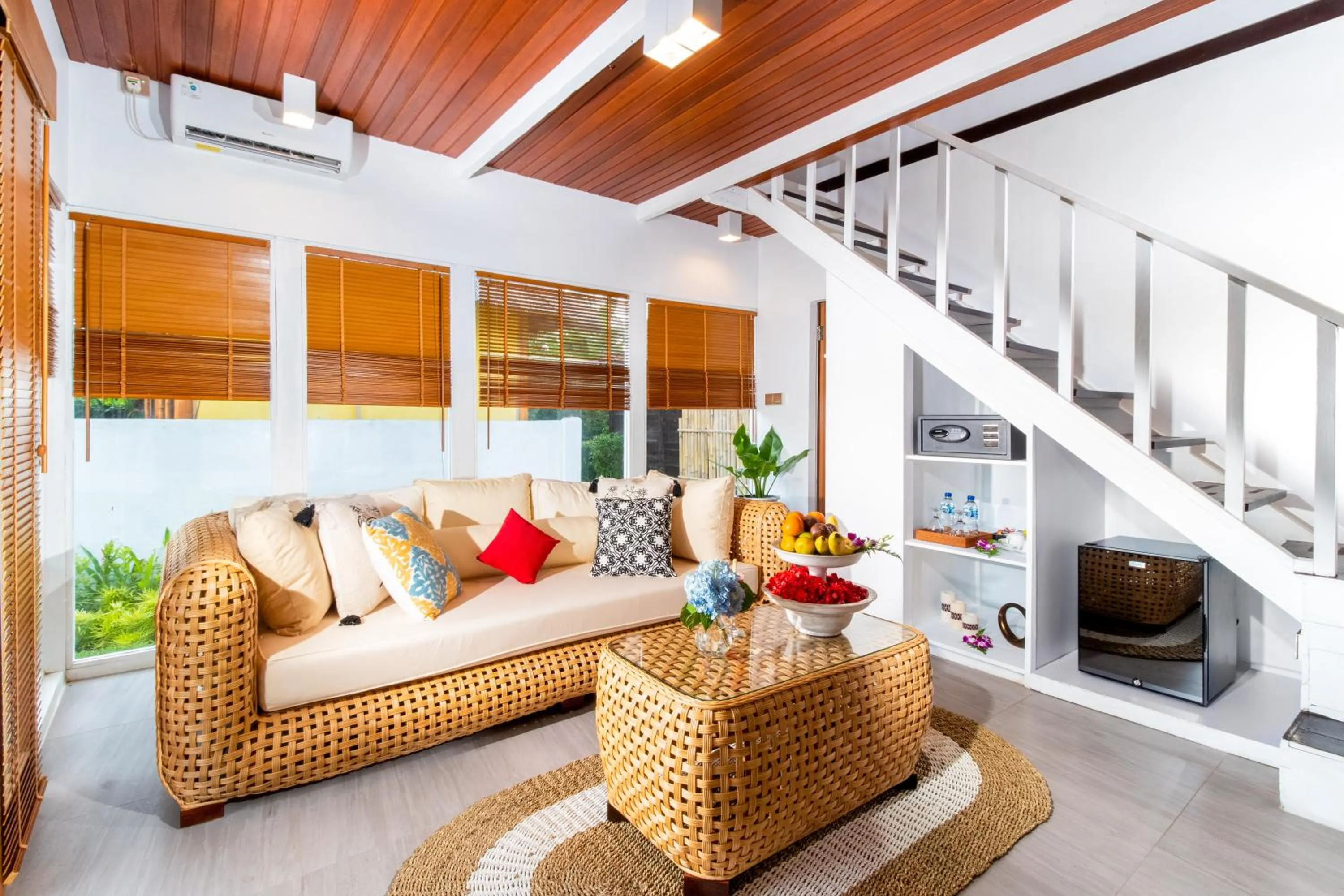 Living room in Canvas Escape Resort