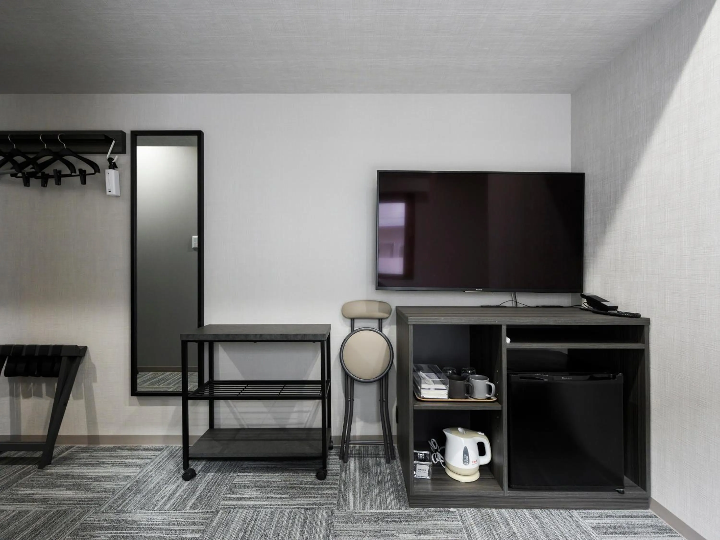 Photo of the whole room in HOTEL NOIR Kagoshima Chuo Station