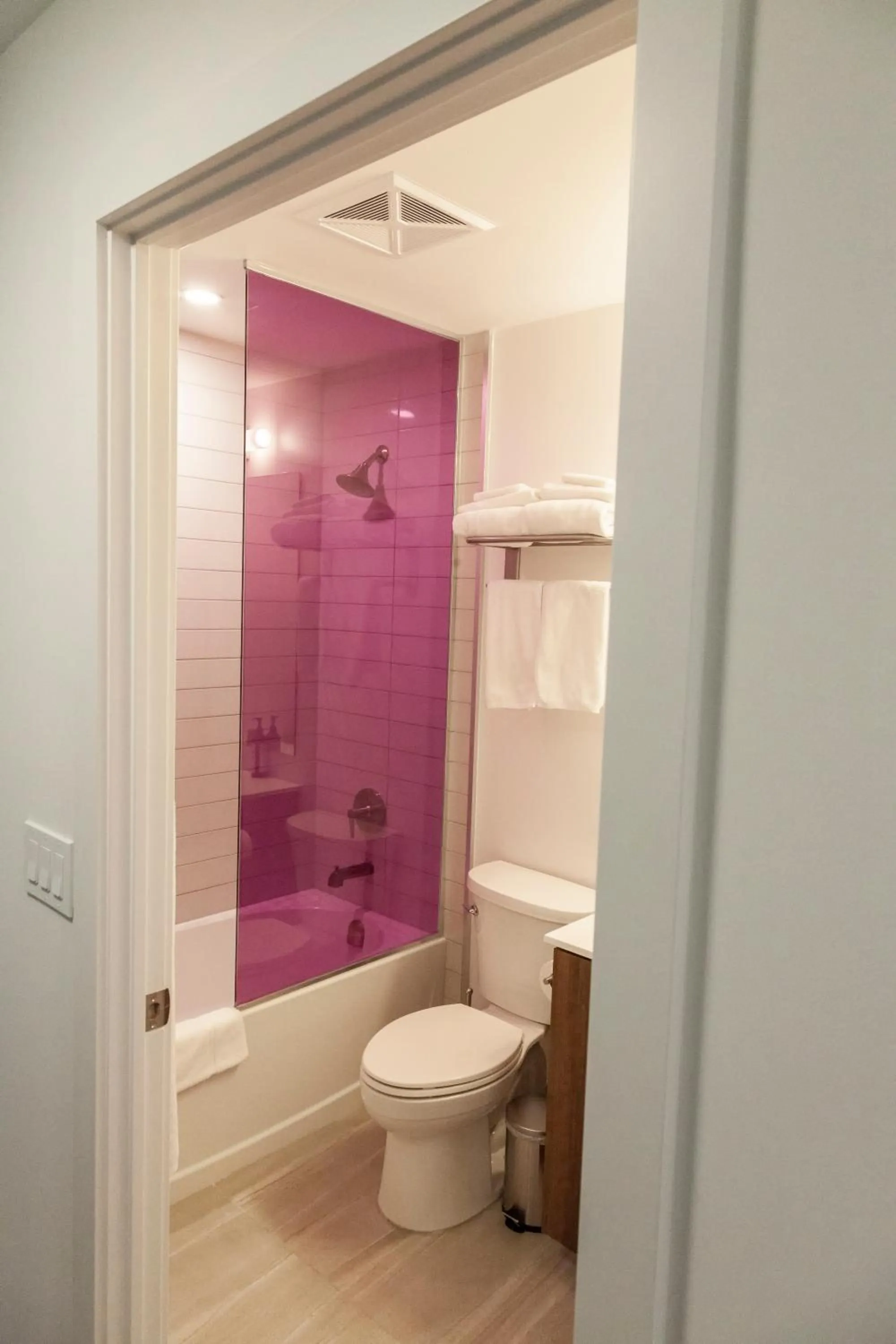 Shower in The Laundry Rooms Station Park Kitchener