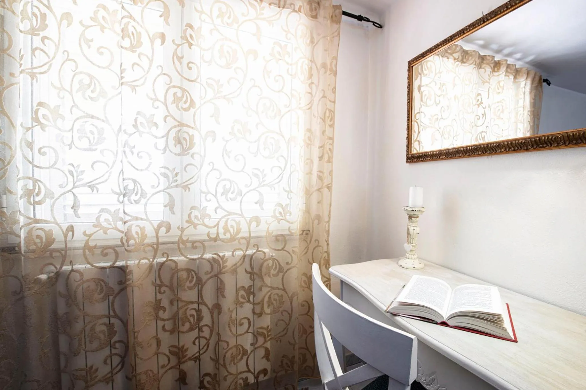 Seating area in B&B Da Marcella