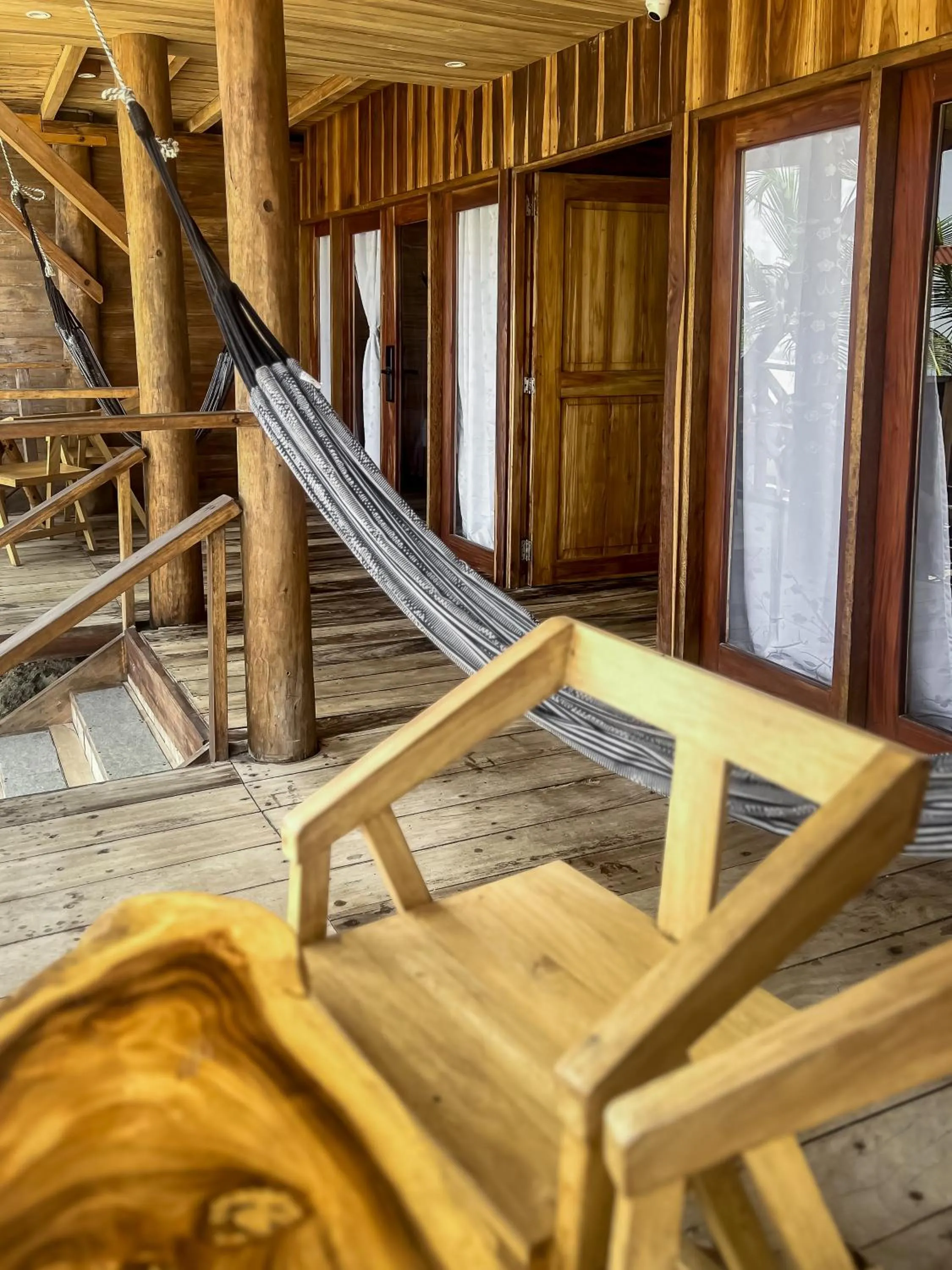 Balcony/Terrace in Hostal MOCAMBO BEACH