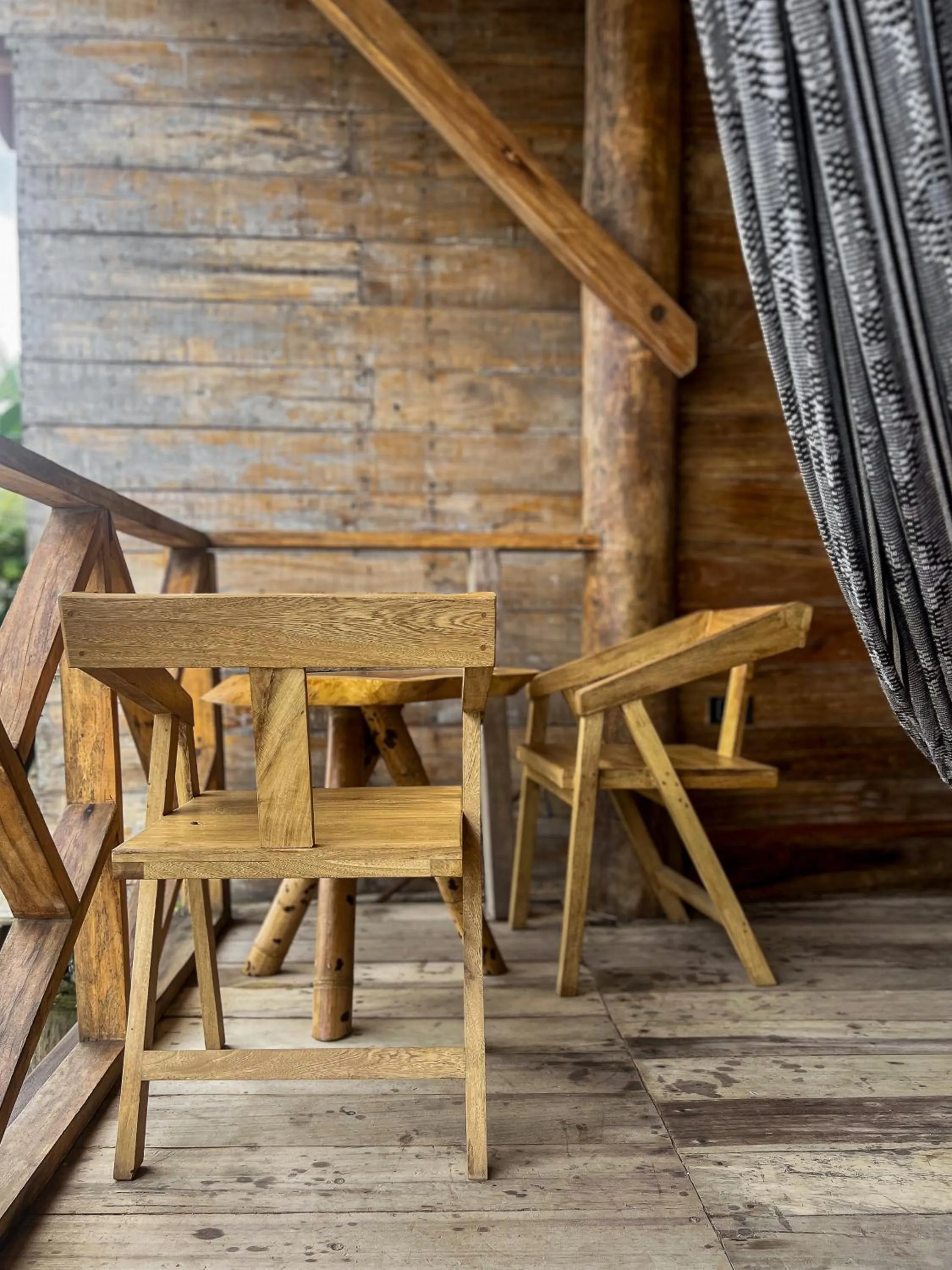 Balcony/Terrace in Hostal MOCAMBO BEACH
