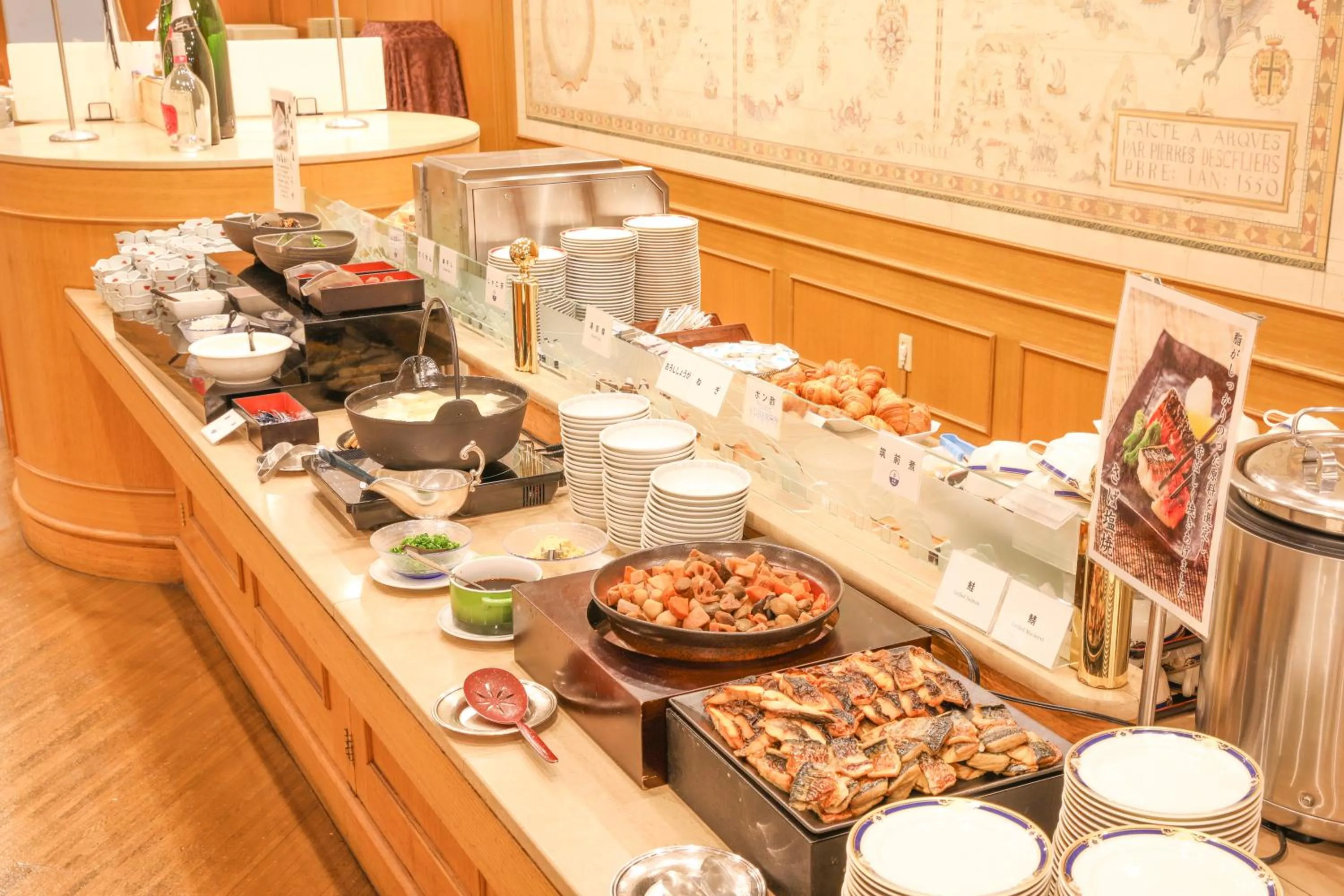 Buffet breakfast in Imabari Kokusai Hotel