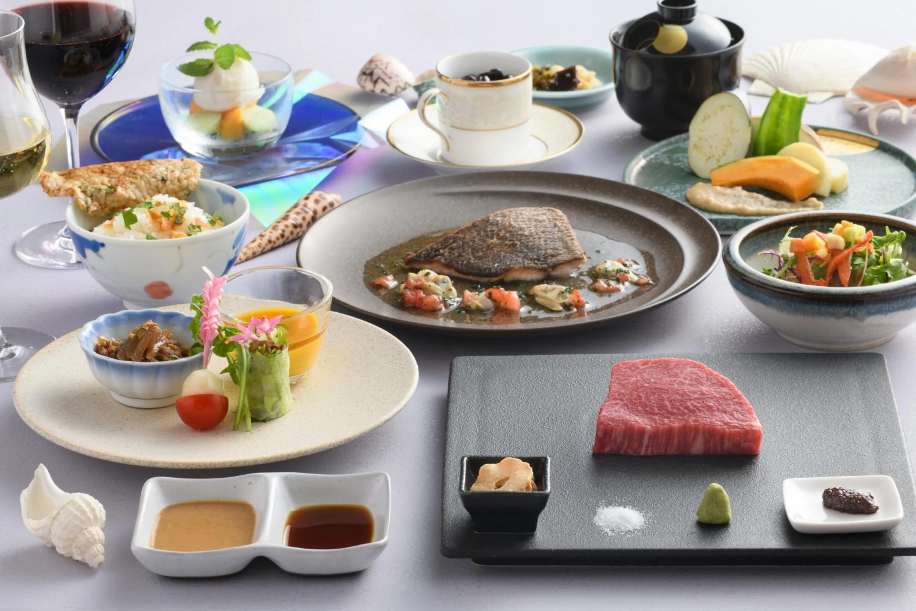 Meals in Imabari Kokusai Hotel