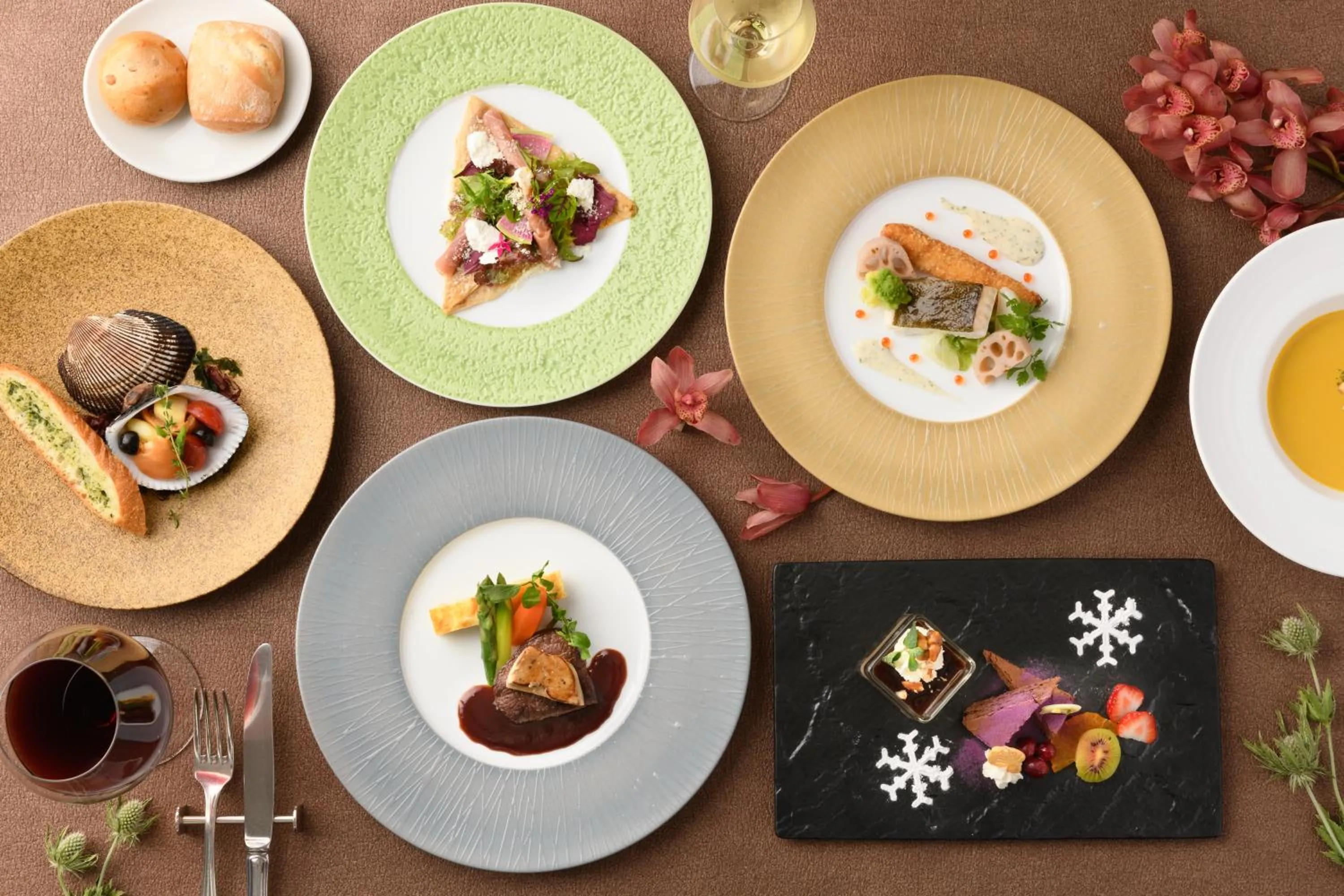 Food in Imabari Kokusai Hotel