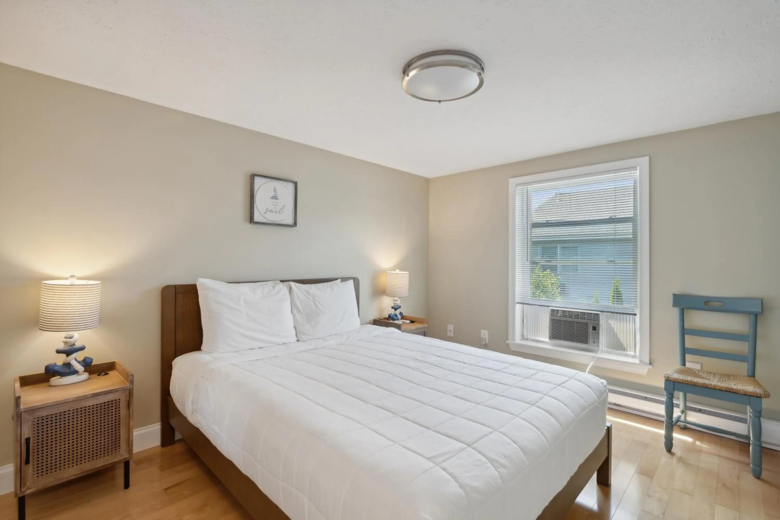 Bed in Stage Run by the Sea