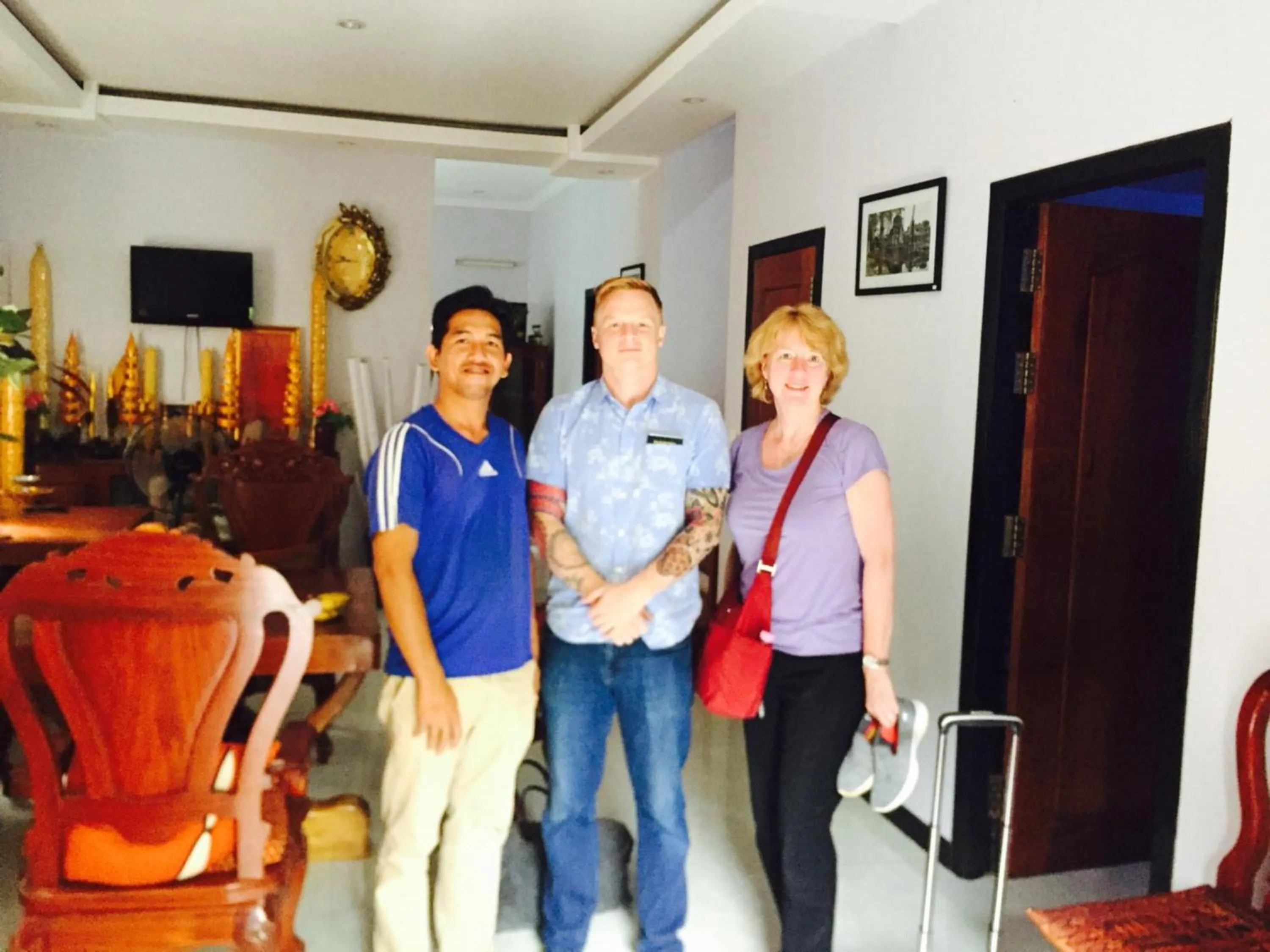 Living room in Sophat Villa