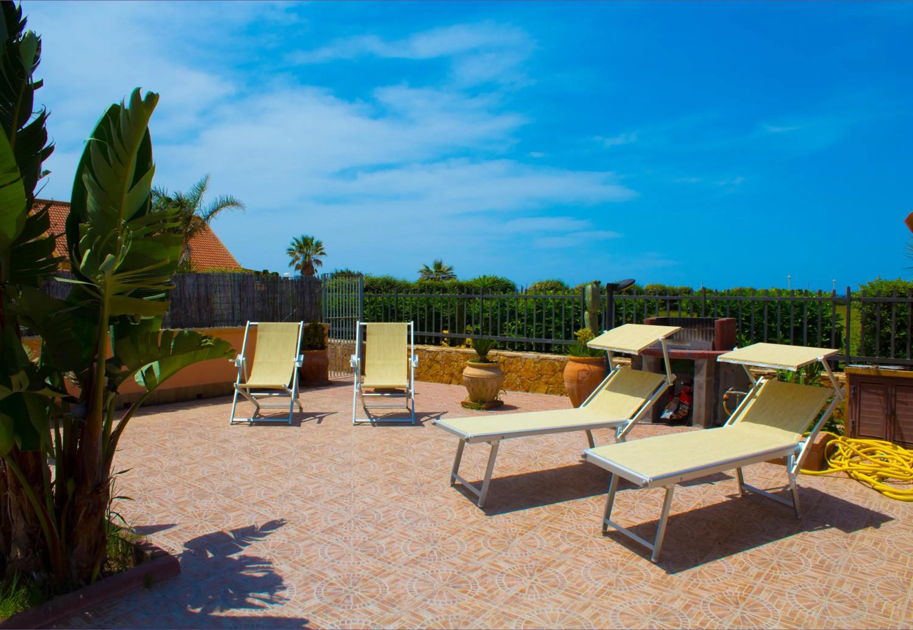 Garden view in Costa Mediterranea Holiday Homes