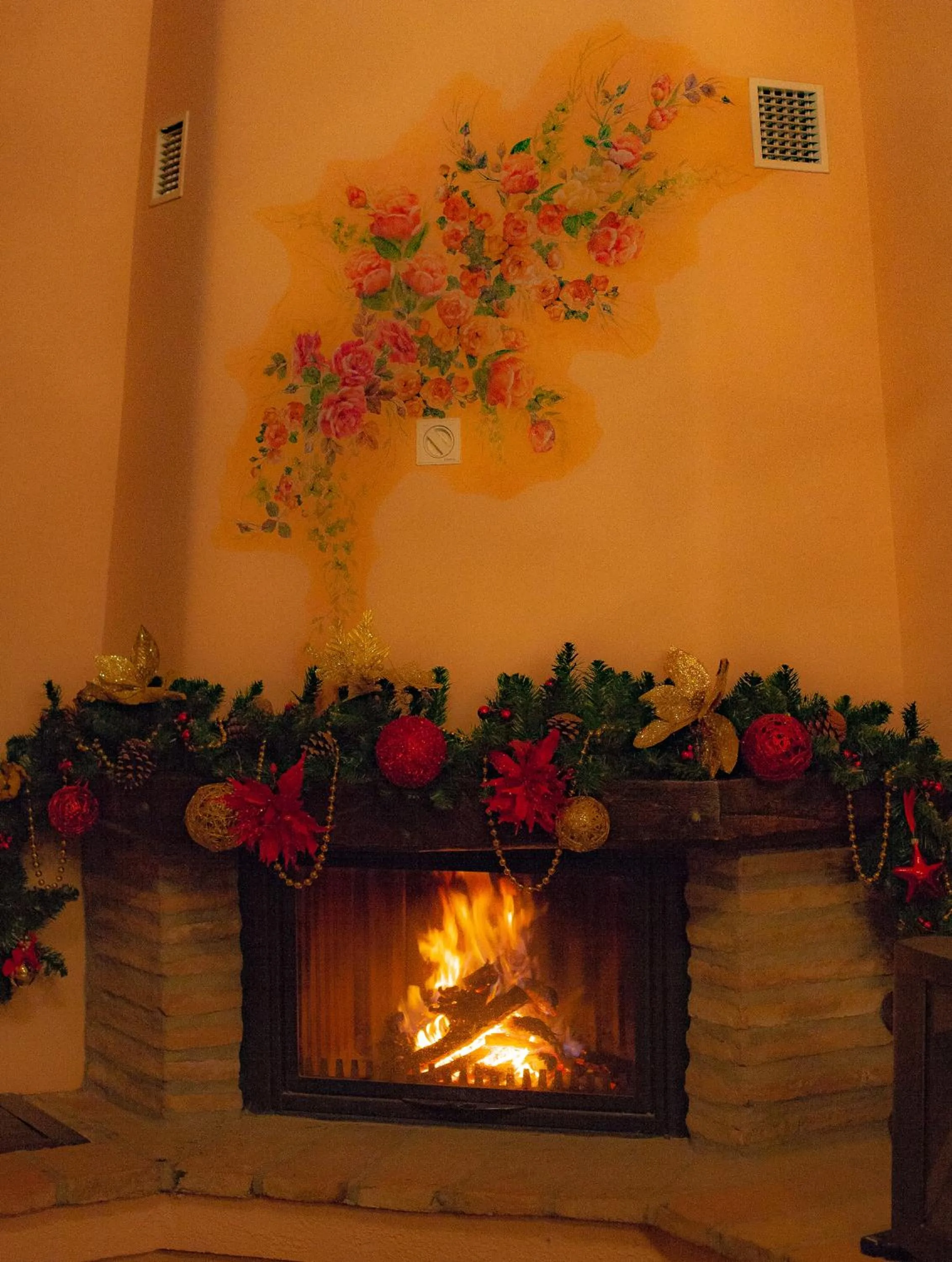 Communal lounge/ TV room in Agriturismo Il Brugnolo