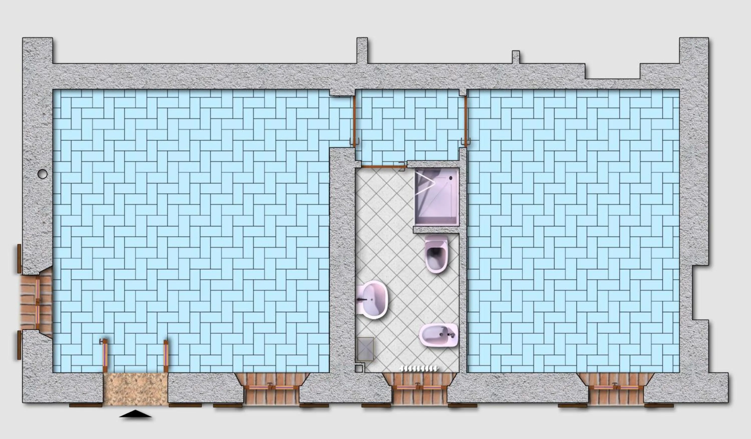 Photo of the whole room in Agriturismo Il Brugnolo