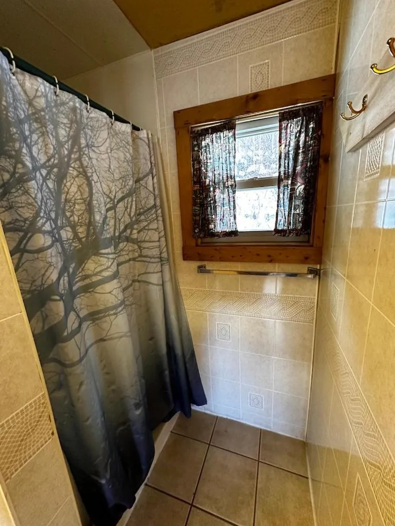 Shower in Ute Bluff Lodge, Cabins and RV park