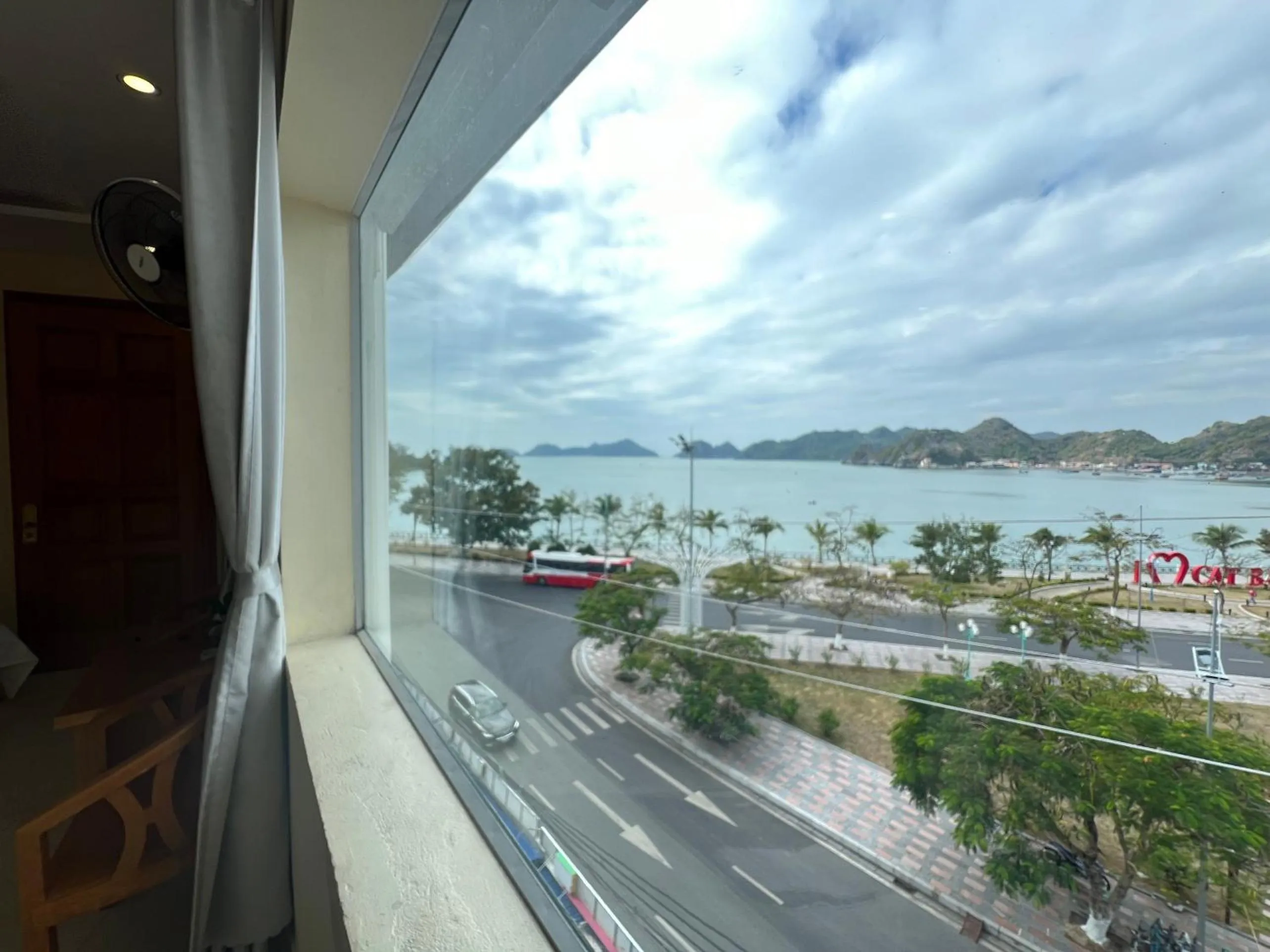 Sea view in Lang Chai Hotel Cat Ba