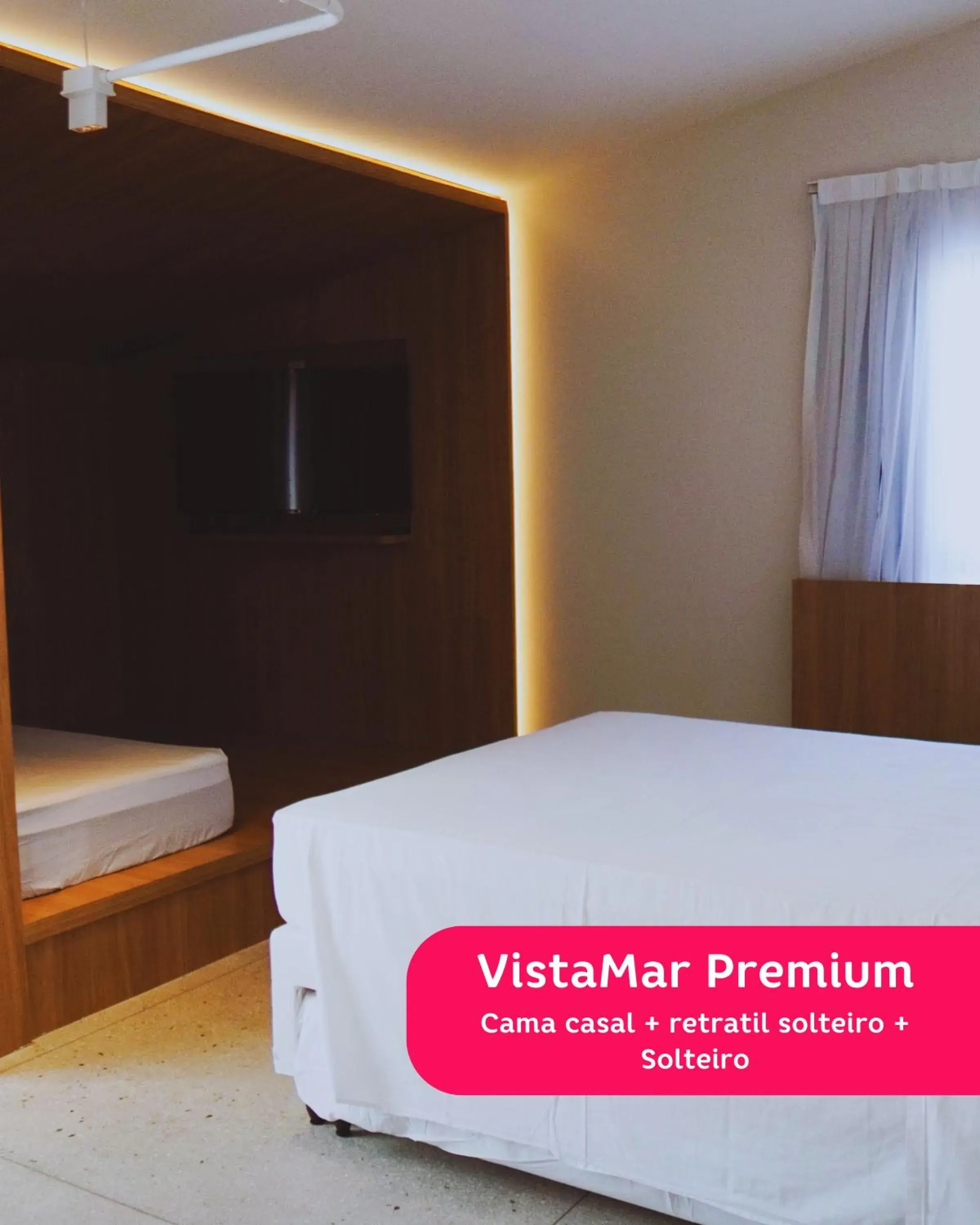 Premium Quadruple Room - single occupancy in Liiv Hub - Natal PontaNegra Premium Quadruple Room - single occupancy in Liiv Hub - Natal PontaNegra
