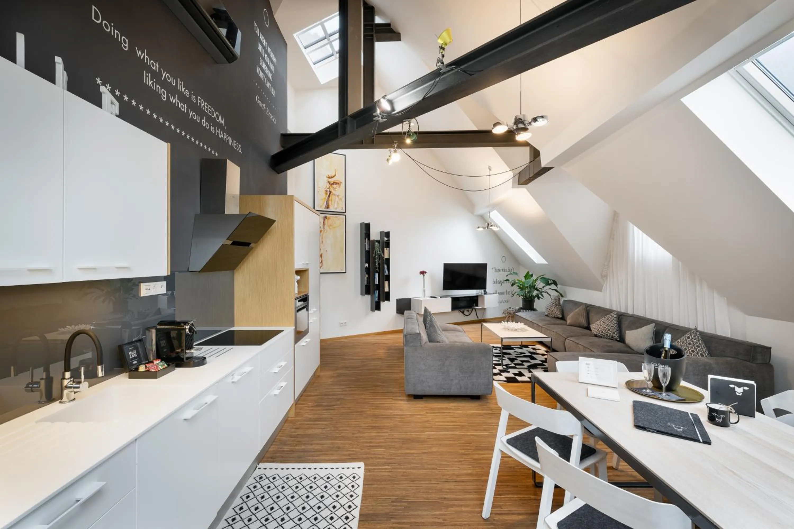 Living room in MOOo Downtown