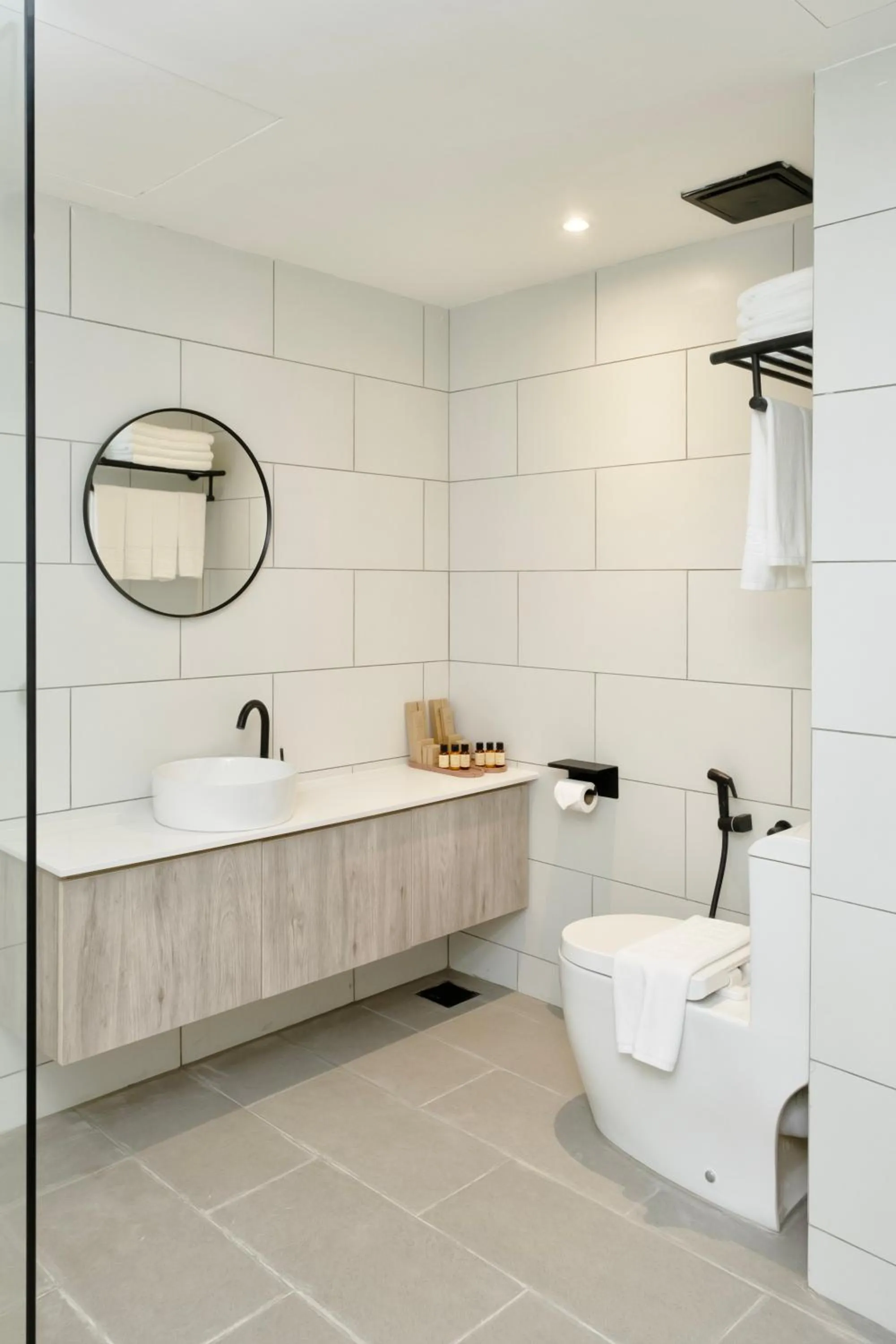 Bathroom in Theatre Hotel