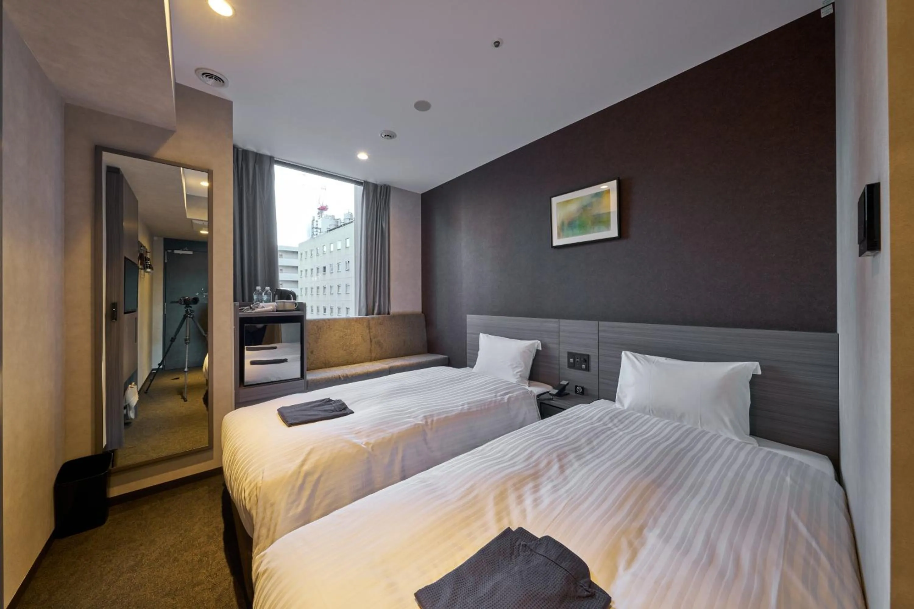 Bed in Welina Hotel Premier Osaka Namba