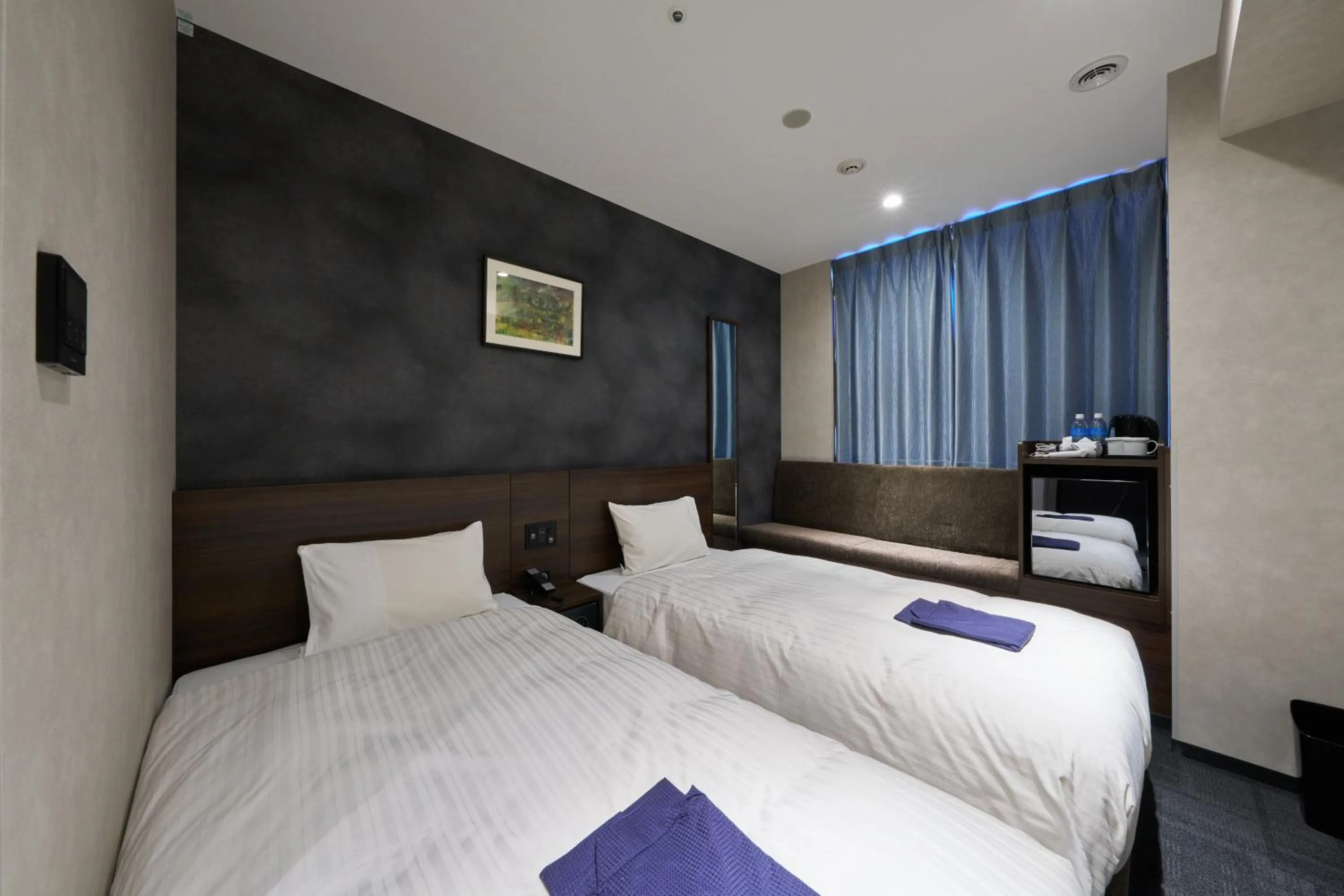 Bed in Welina Hotel Premier Osaka Namba