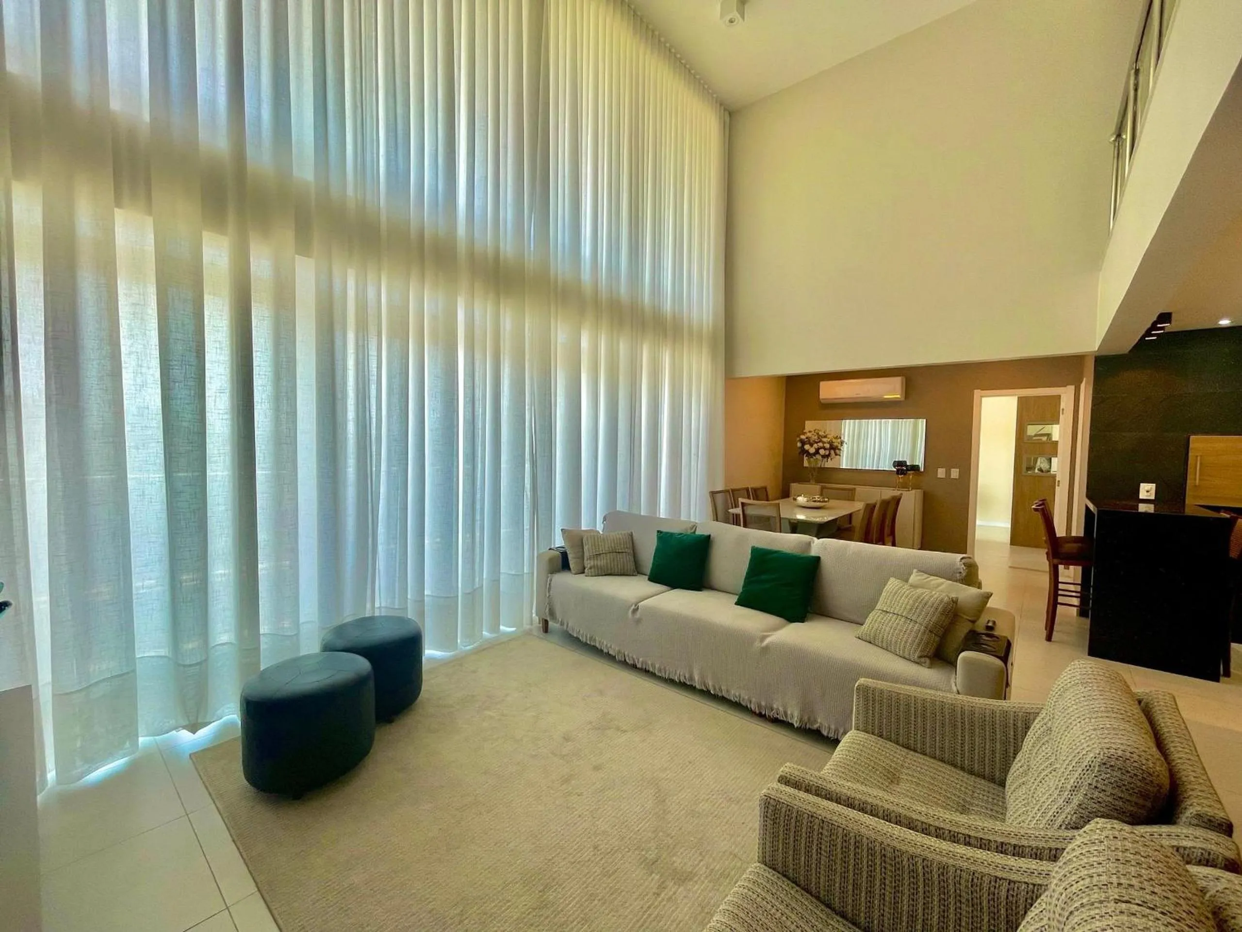 Living room in Atlântida Green Square - 408B