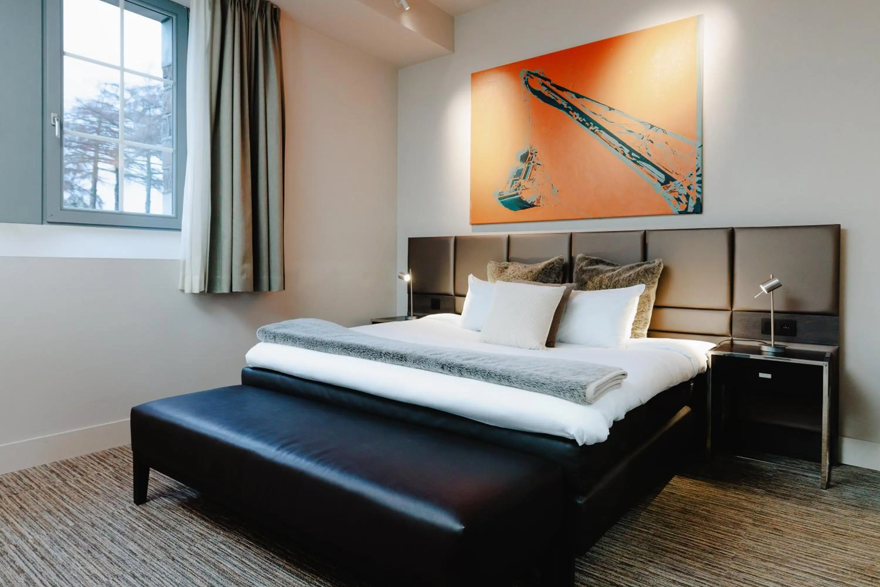 Bedroom, Bed in Terhills Hotel