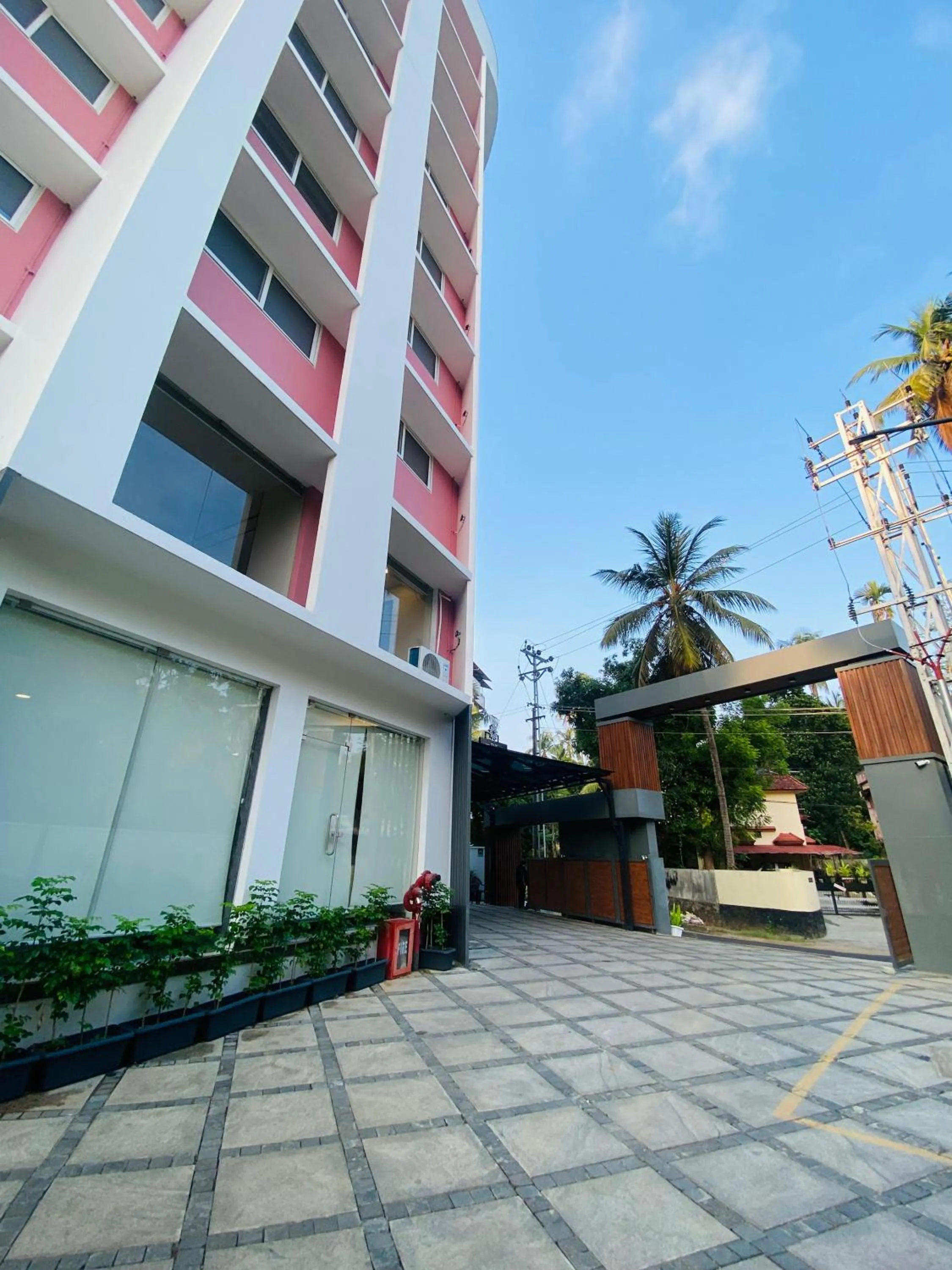 Property building in The Habitat Suites-Walkable distance to Guruvayoor temple