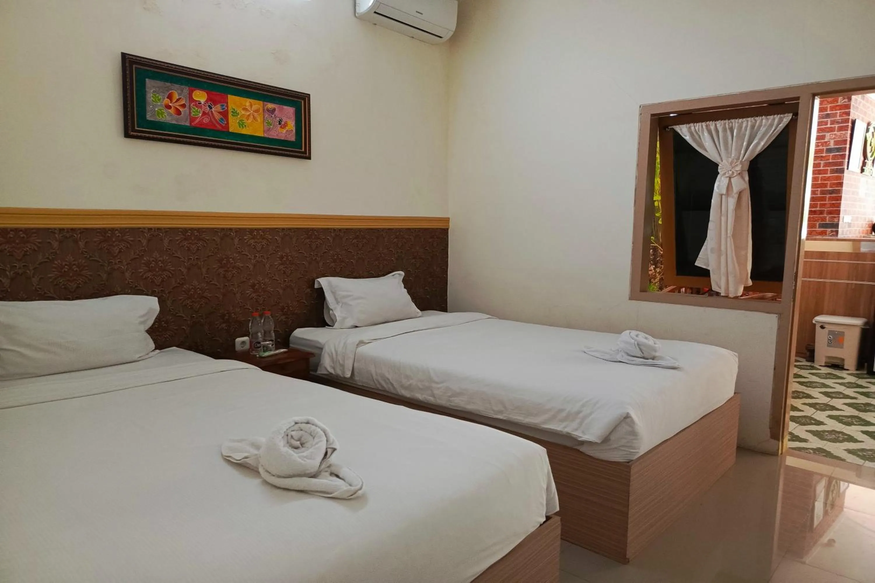 Bed in Adisa Homestay