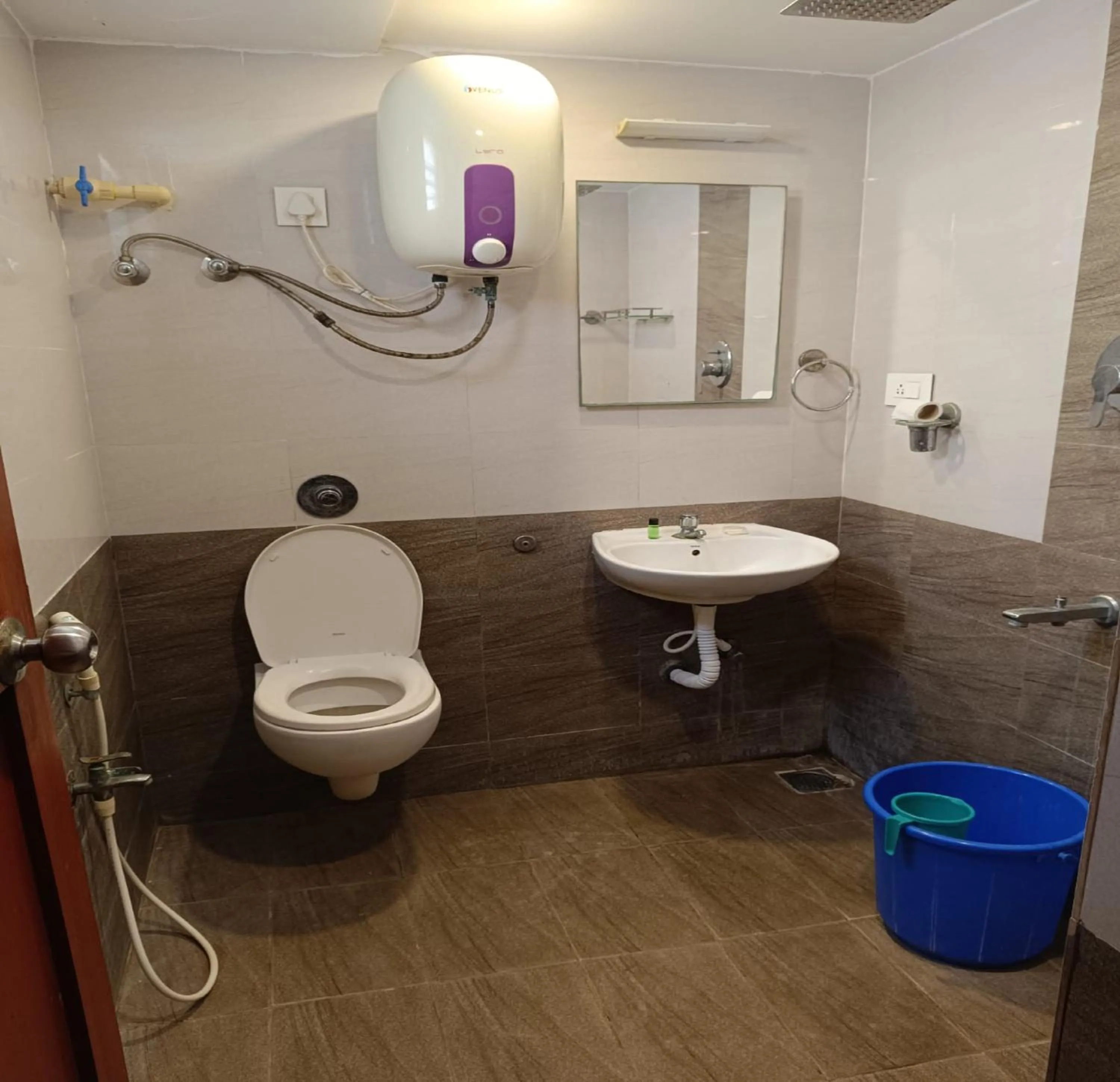 Bathroom in Azhagappa Residency