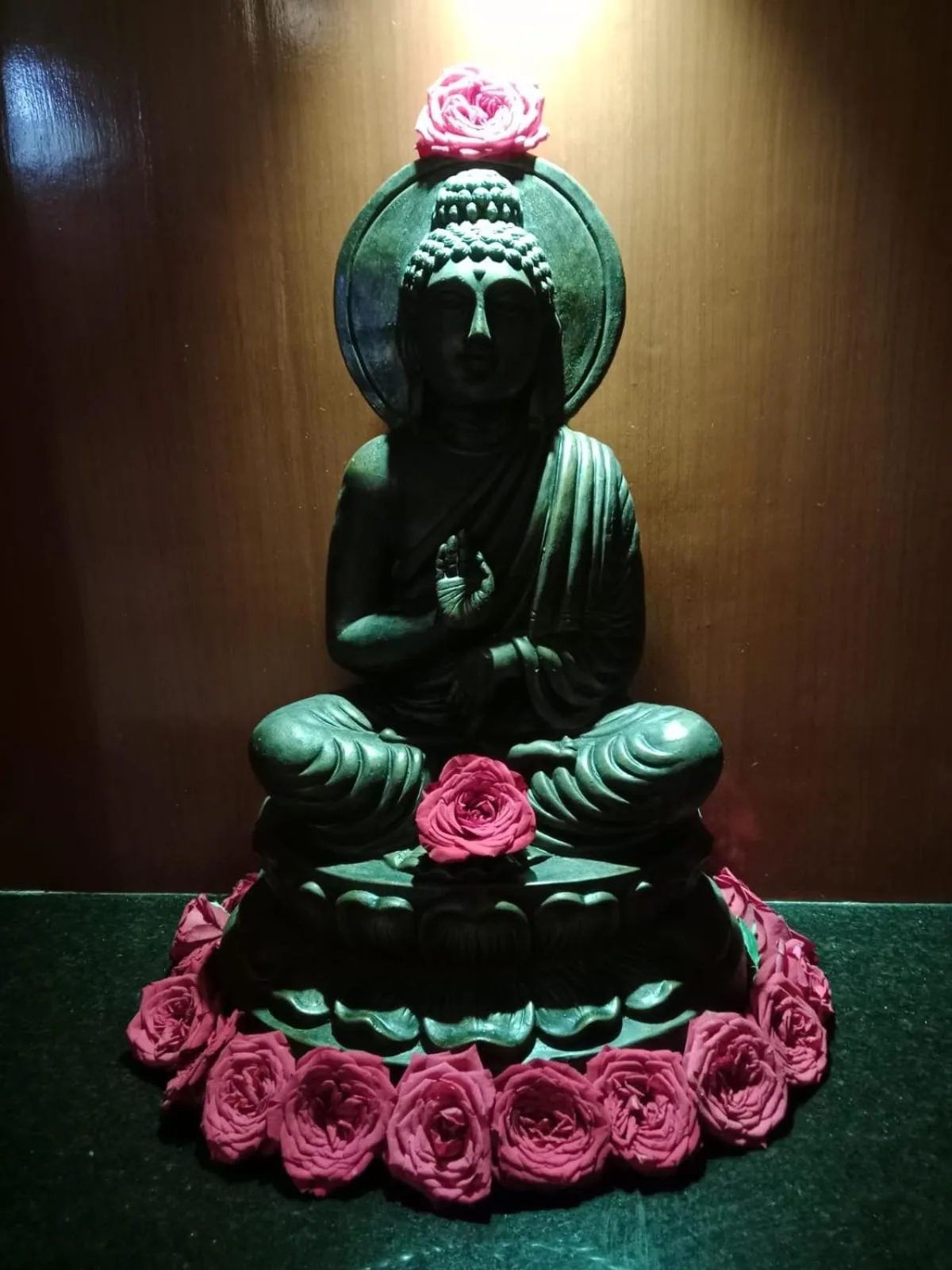 Decorative detail in Azhagappa Residency