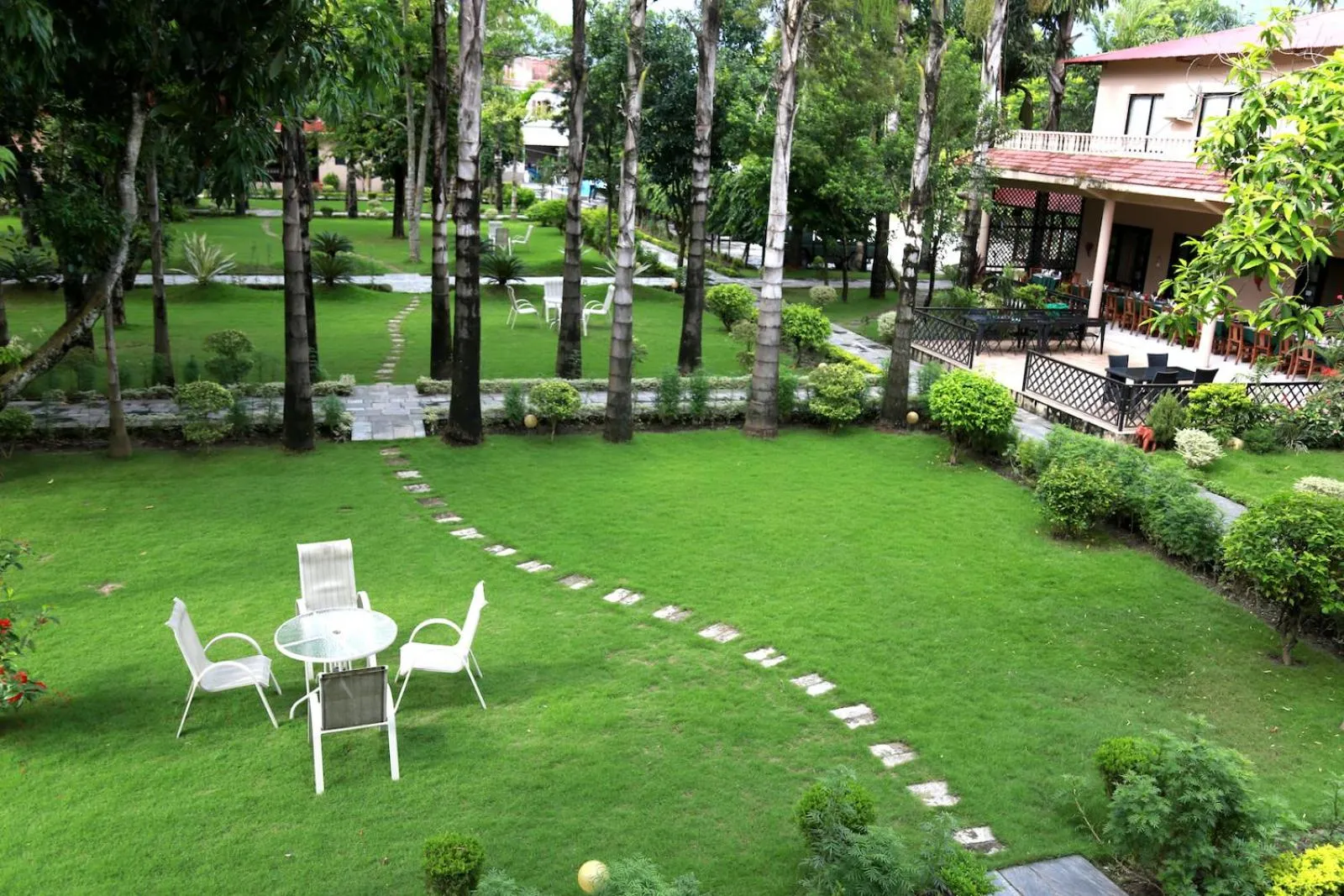 Bird's eye view in Hotel Parkland