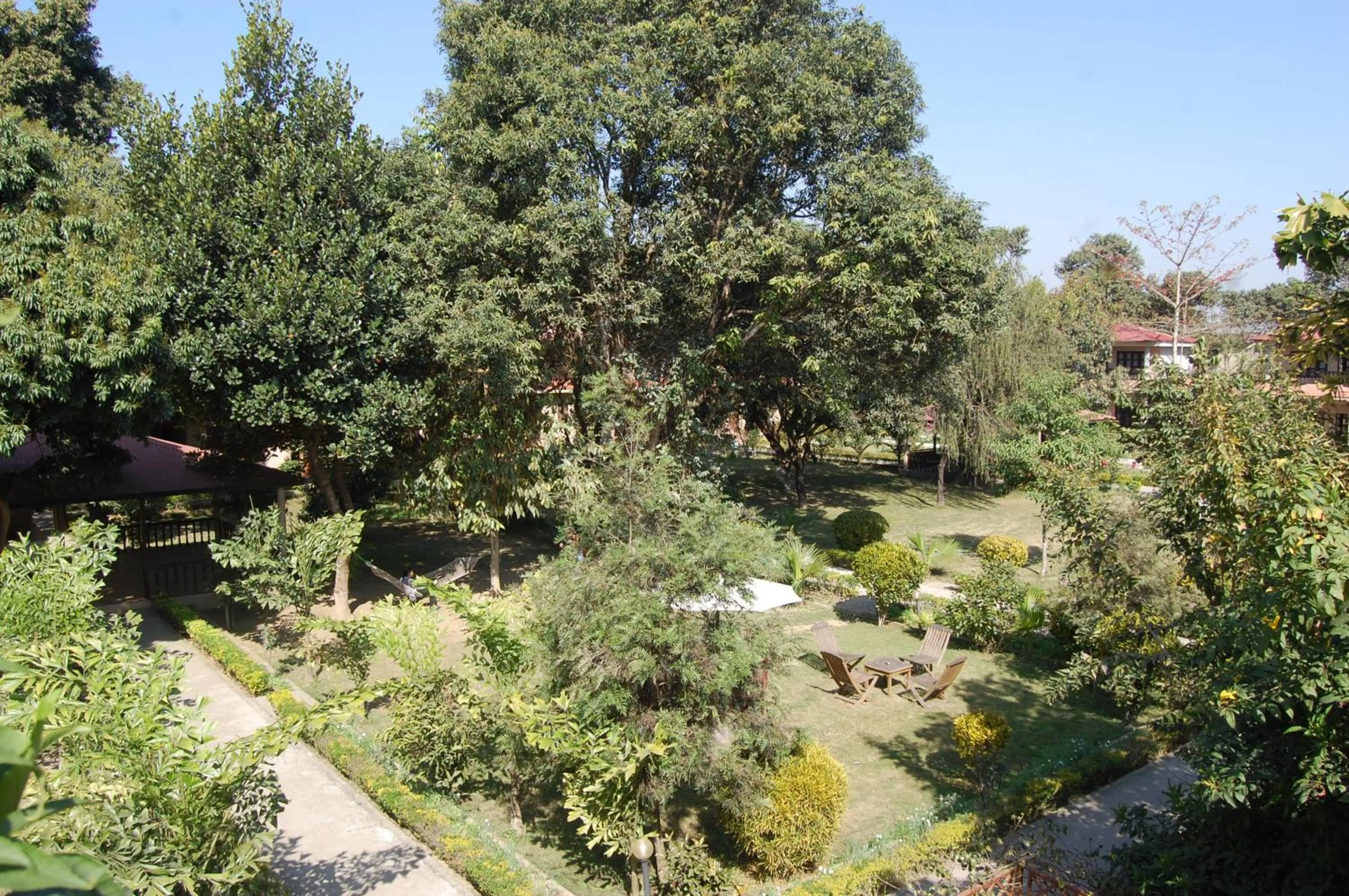 Garden in Hotel Parkland