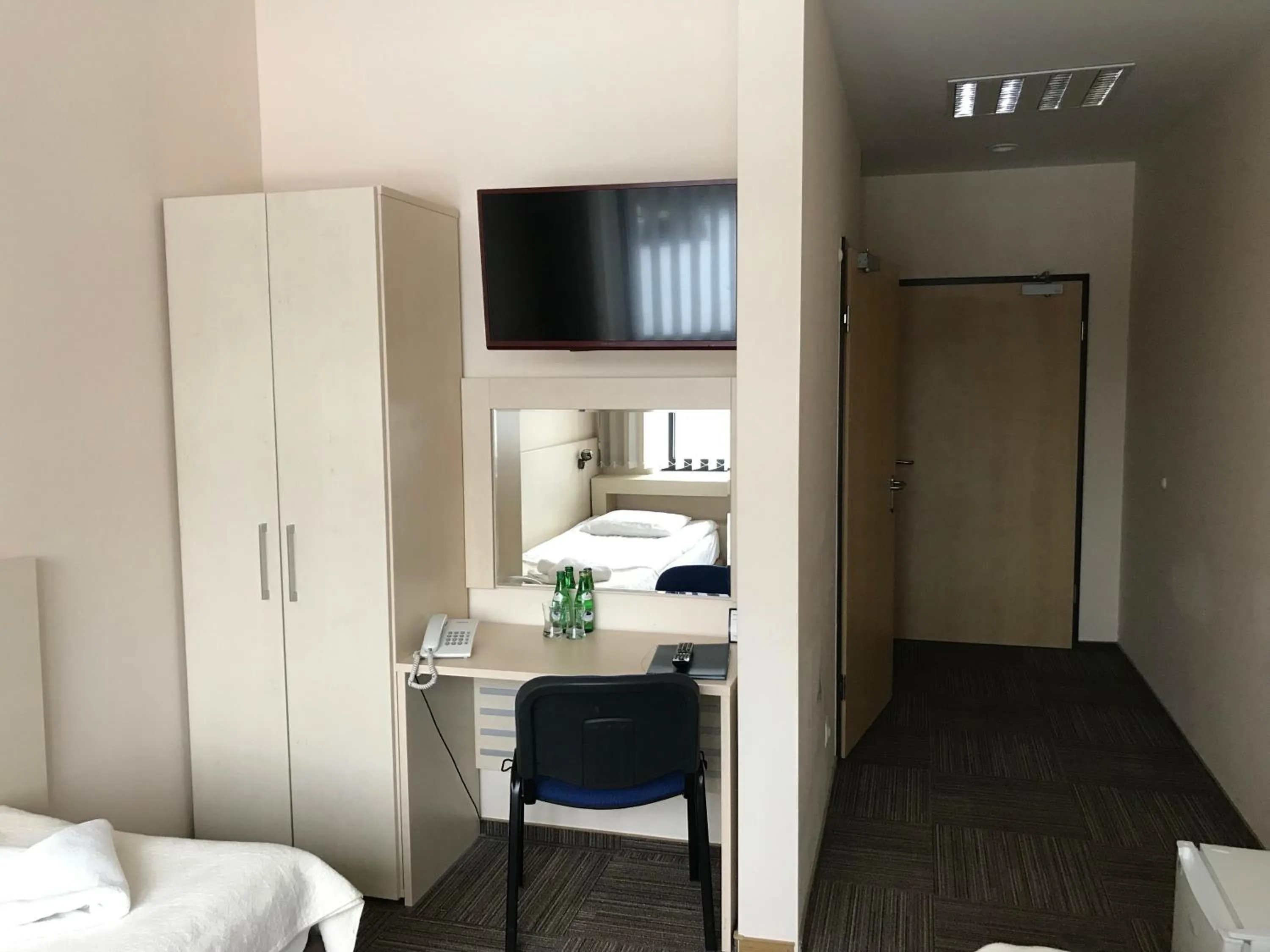 Bed in Hotel Meeting