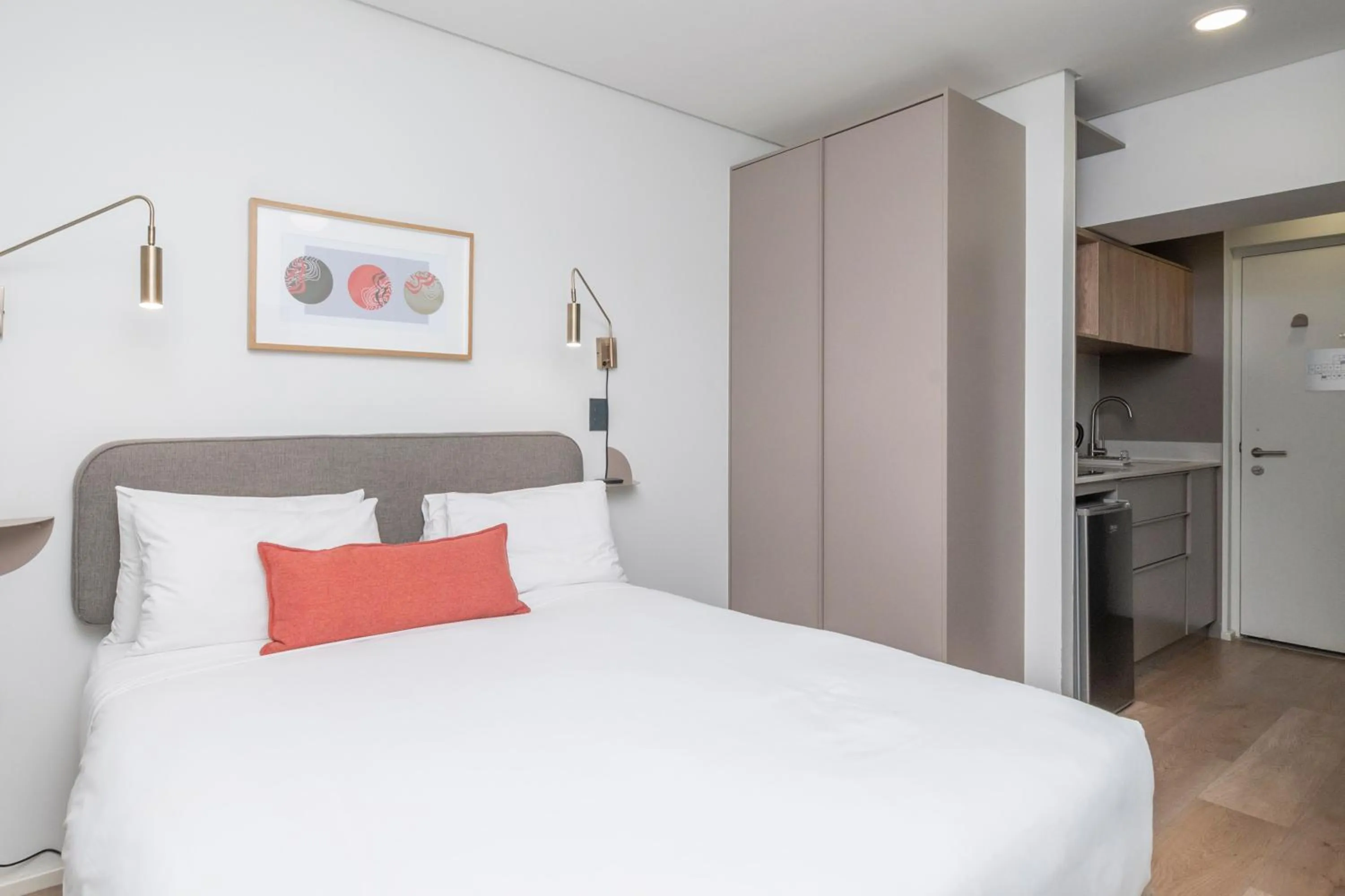 Bedroom, Bed in Habitat Aparthotel by Totalstay