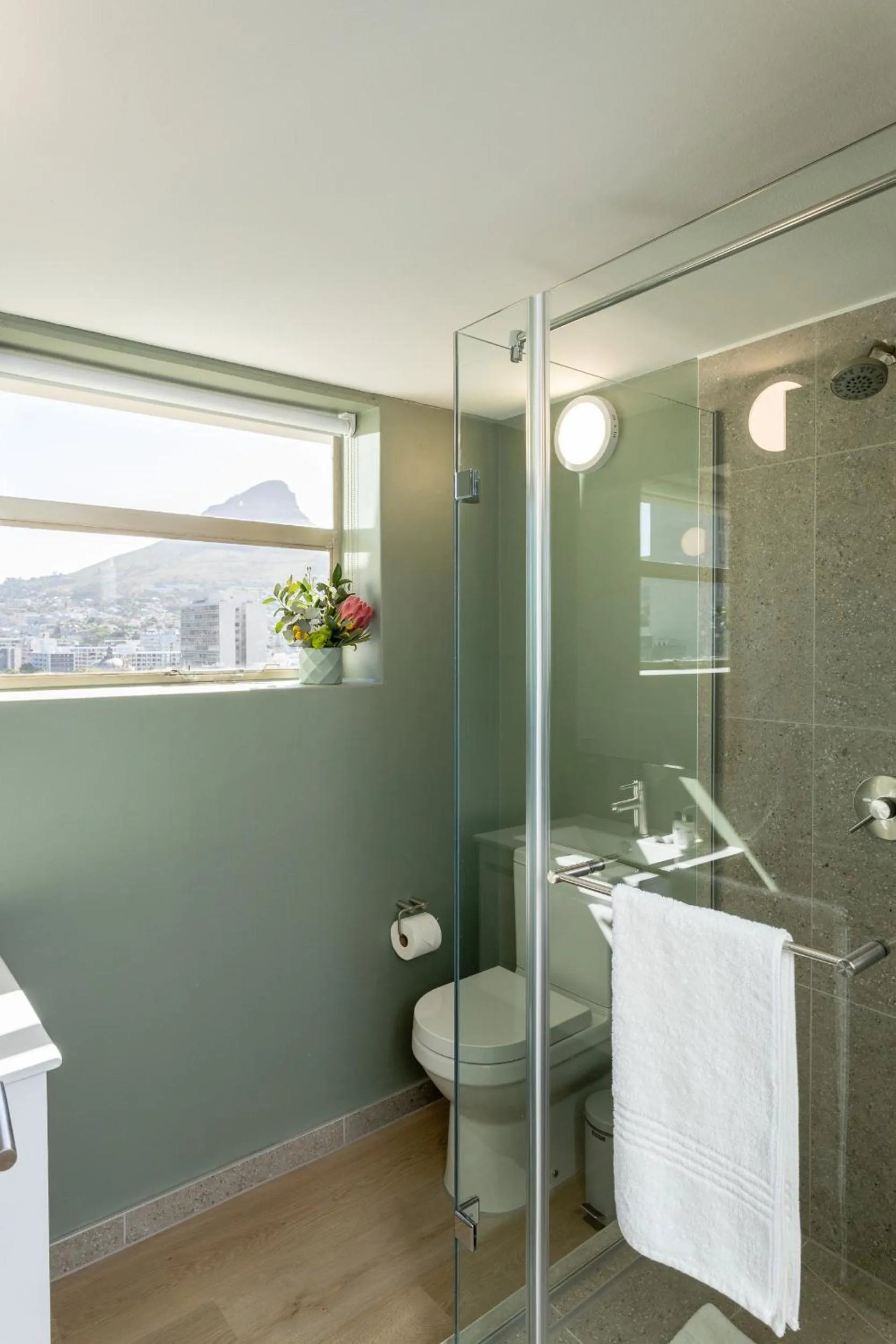 Shower in Habitat Aparthotel by Totalstay