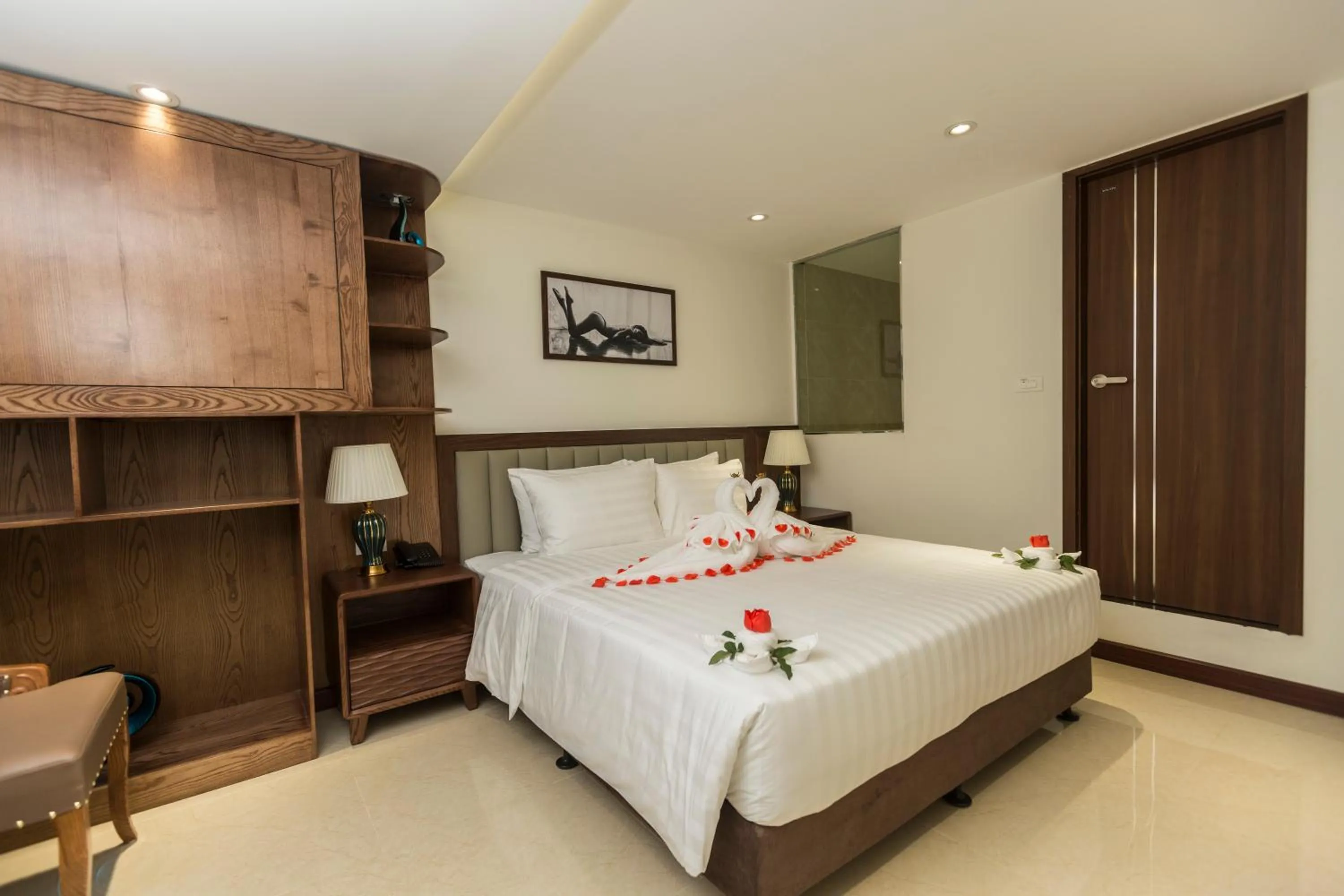 Bed in Blubiz Hotel 8