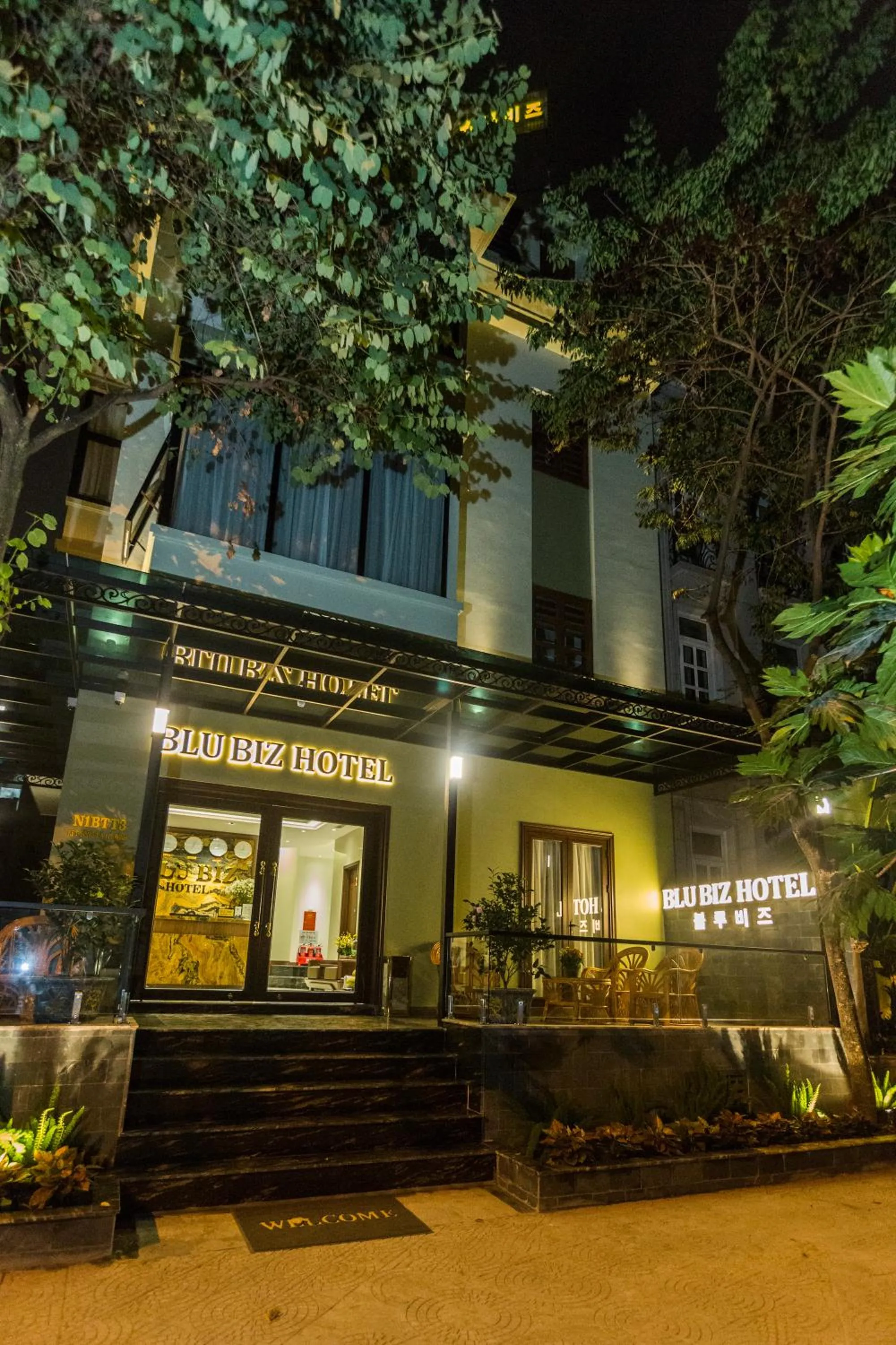 Property building in Blubiz Hotel 8